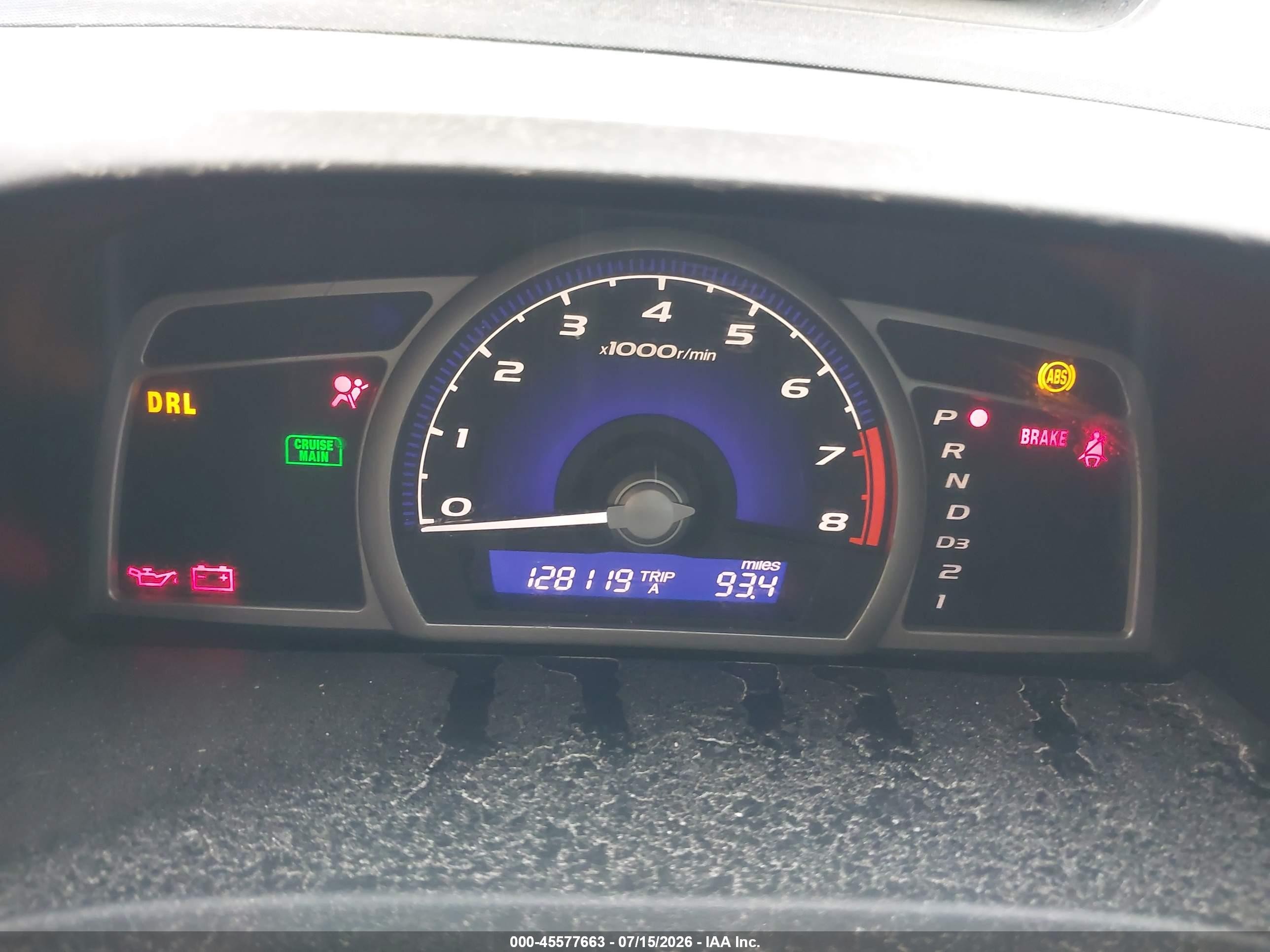 2011 Honda Civic Lx Gray vin: 2HGFA1F52BH308724
