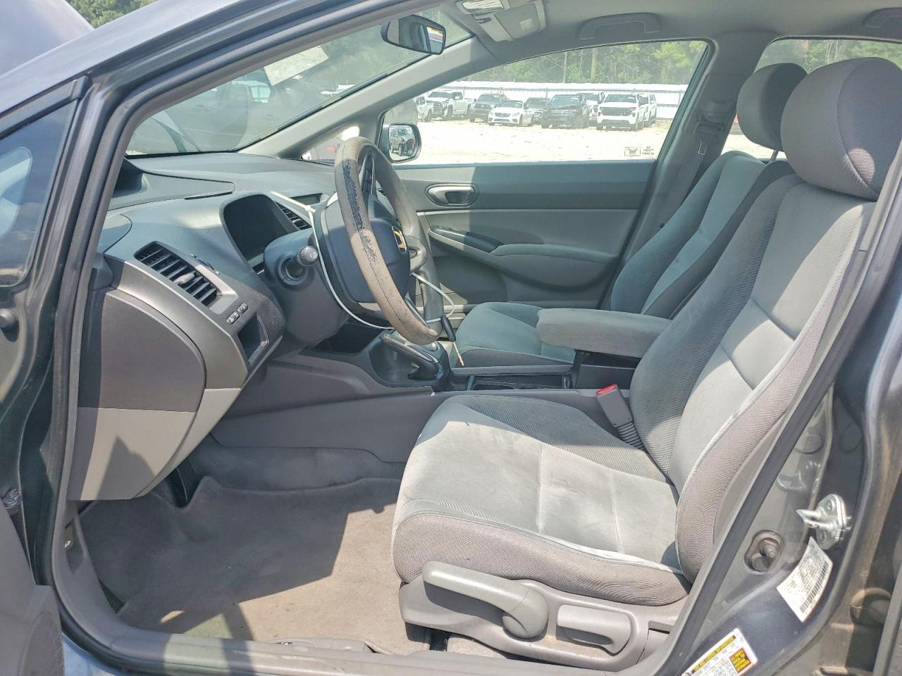 2011 Honda Civic Lx Gray vin: 2HGFA1F52BH309212