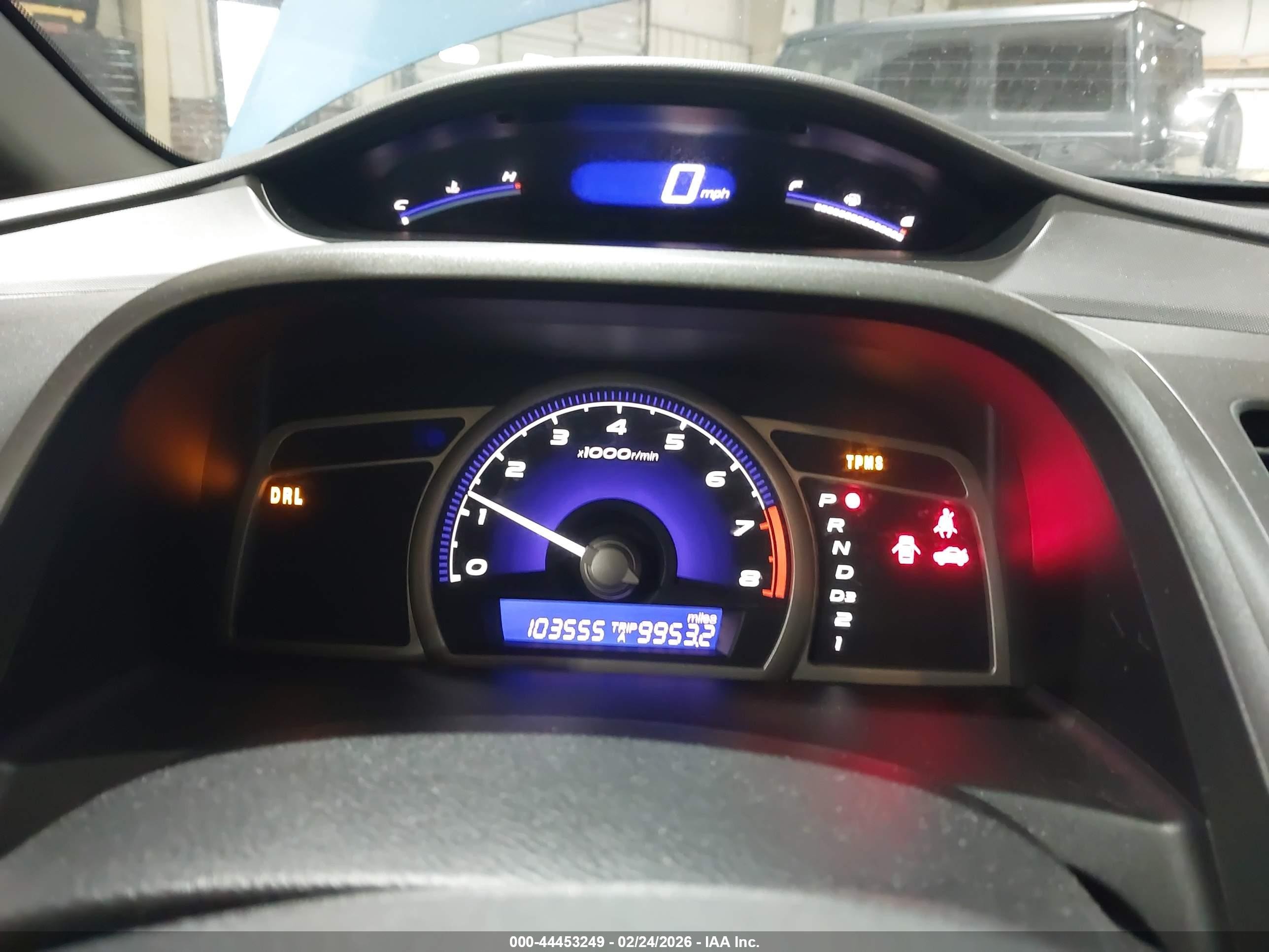 2011 Honda Civic Lx Light Blue vin: 2HGFA1F52BH528994