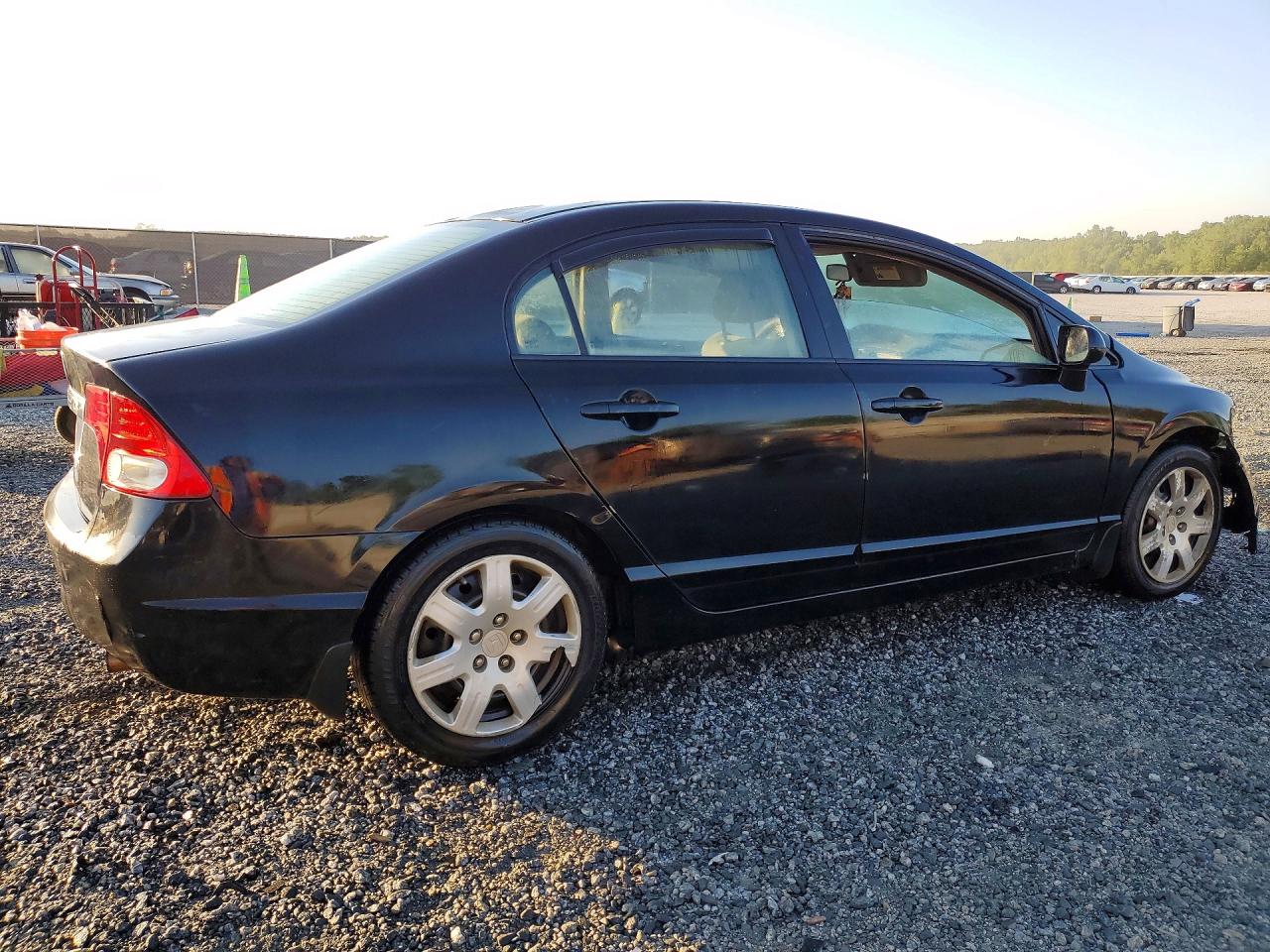2010 Honda Civic Lx Black vin: 2HGFA1F53AH303837