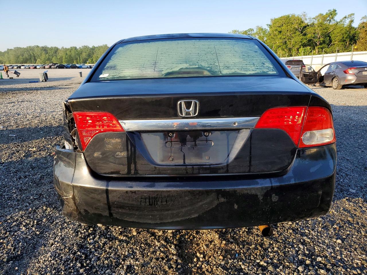 2010 Honda Civic Lx Black vin: 2HGFA1F53AH303837