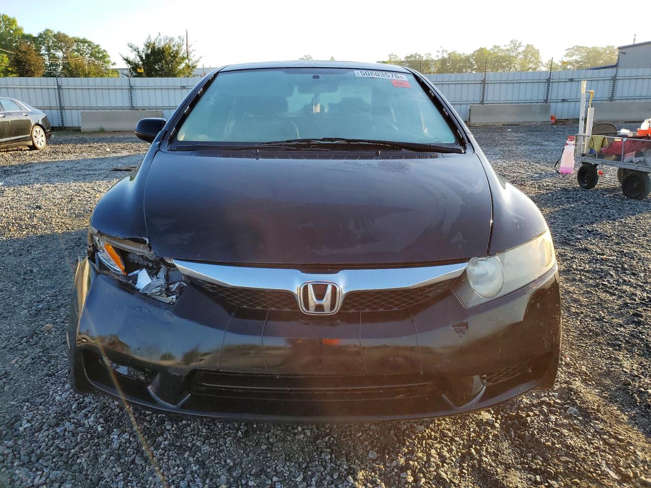 2010 Honda Civic Lx Black vin: 2HGFA1F53AH303837