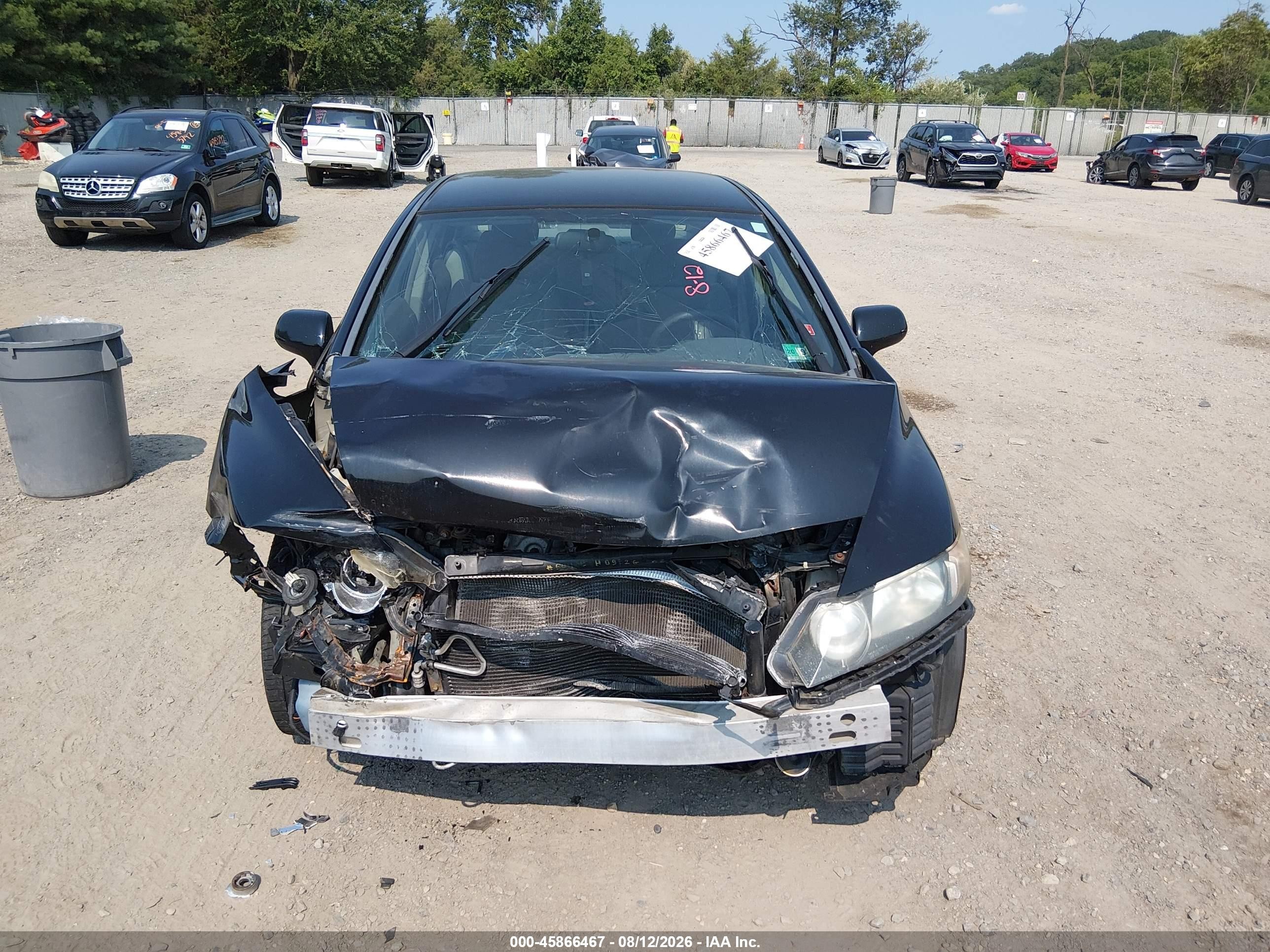 2010 Honda Civic Lx Black vin: 2HGFA1F53AH305183