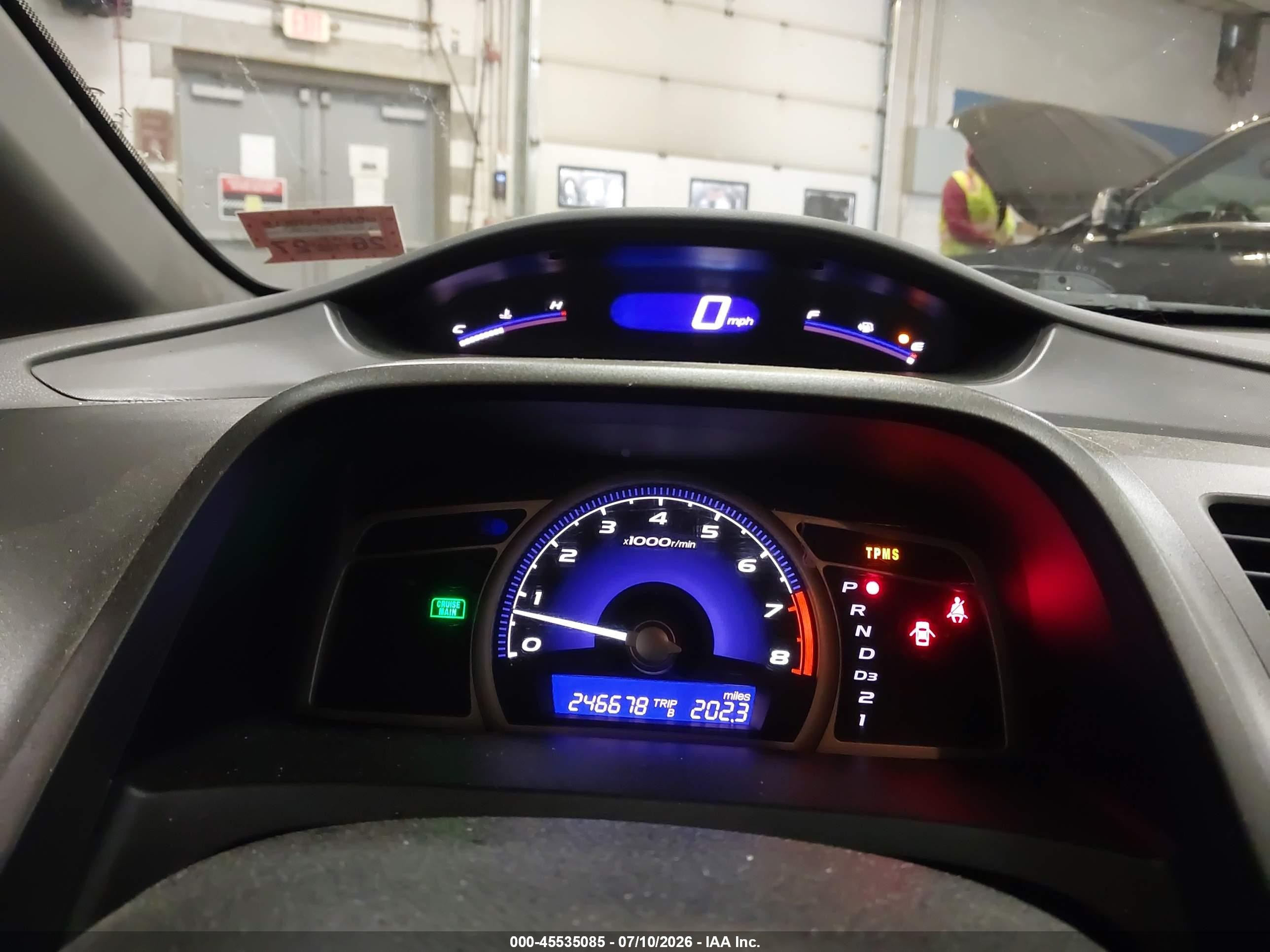 2010 Honda Civic Lx Серебряный vin: 2HGFA1F53AH308116