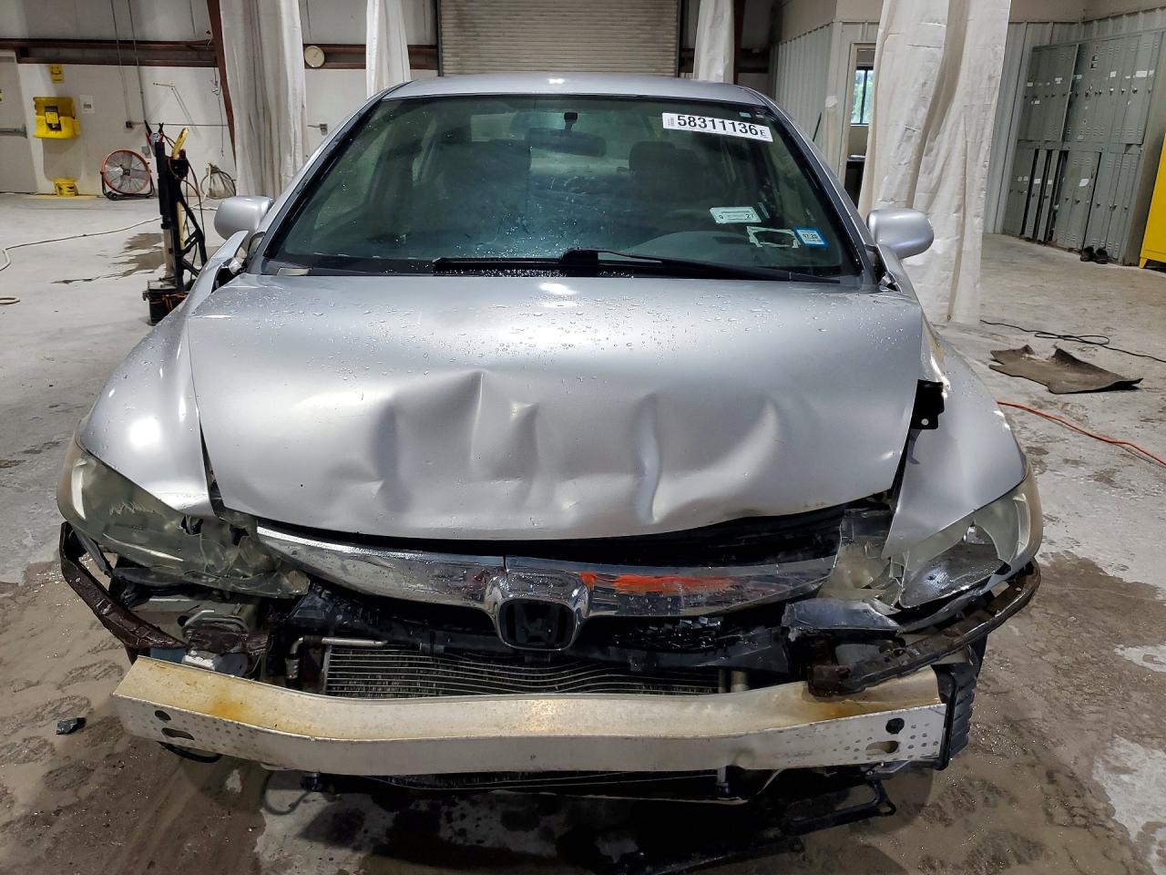 2010 Honda Civic Lx Silver vin: 2HGFA1F53AH314921