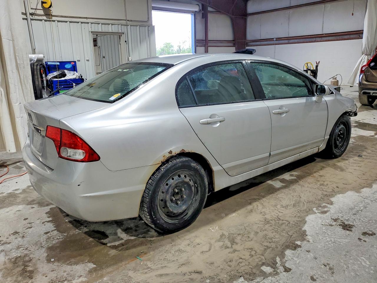 2010 Honda Civic Lx Silver vin: 2HGFA1F53AH314921