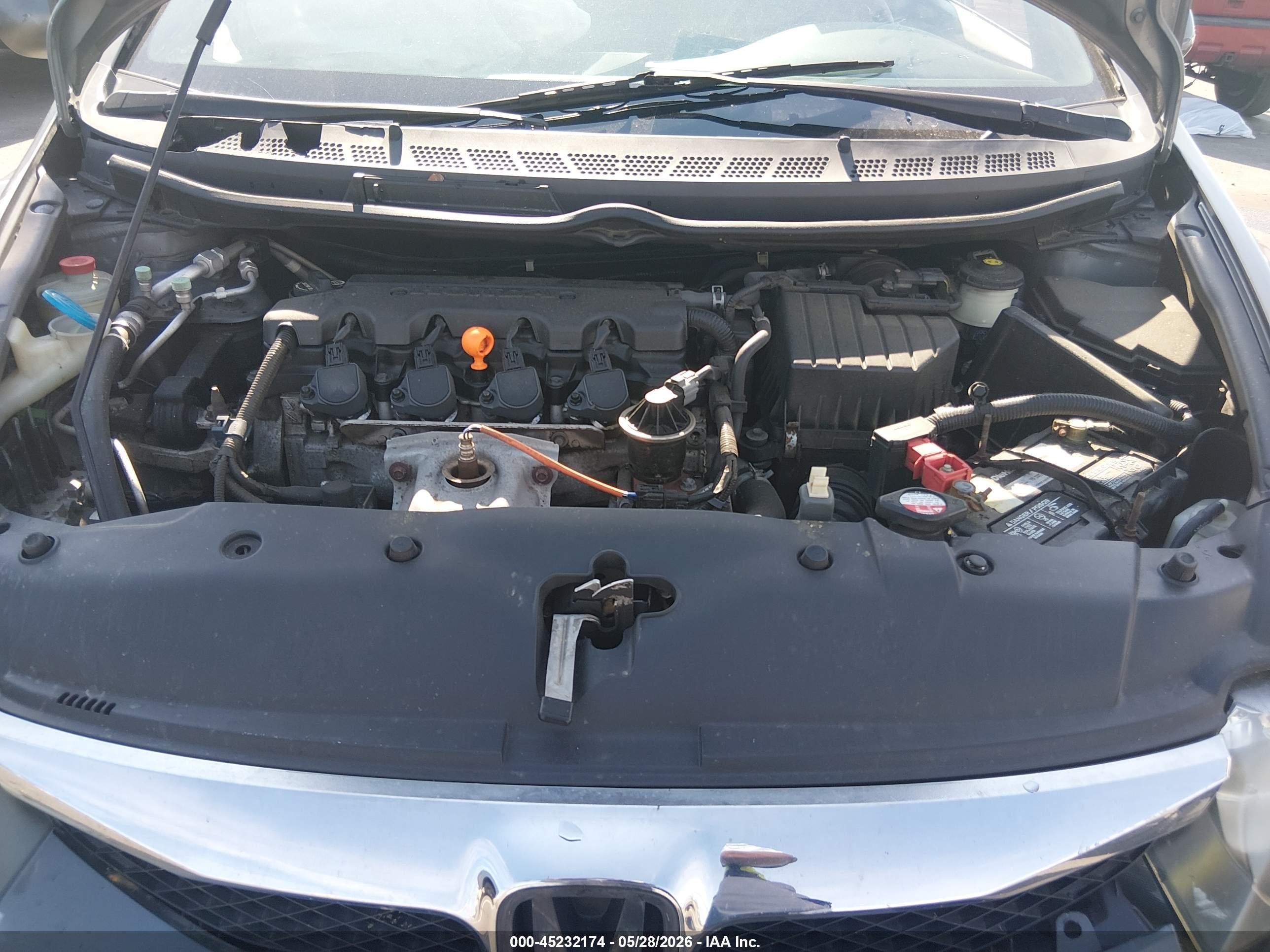 2010 Honda Civic Lx Blue vin: 2HGFA1F53AH319827