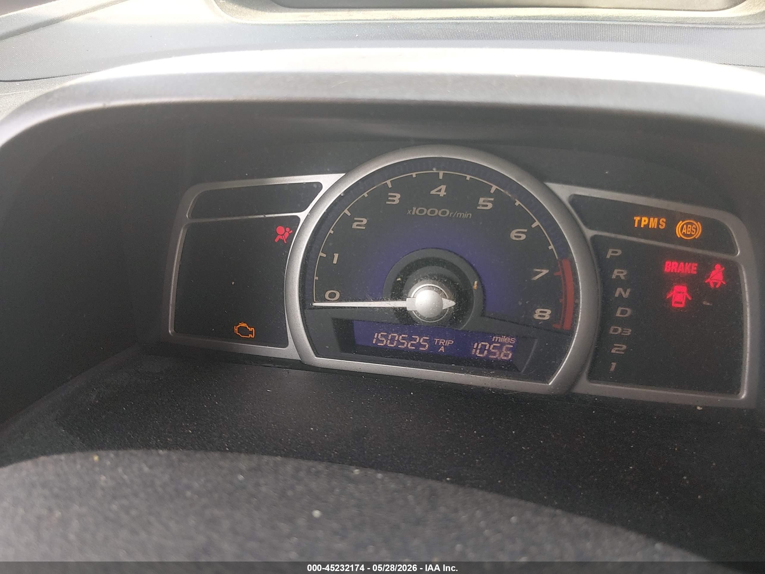 2010 Honda Civic Lx Blue vin: 2HGFA1F53AH319827