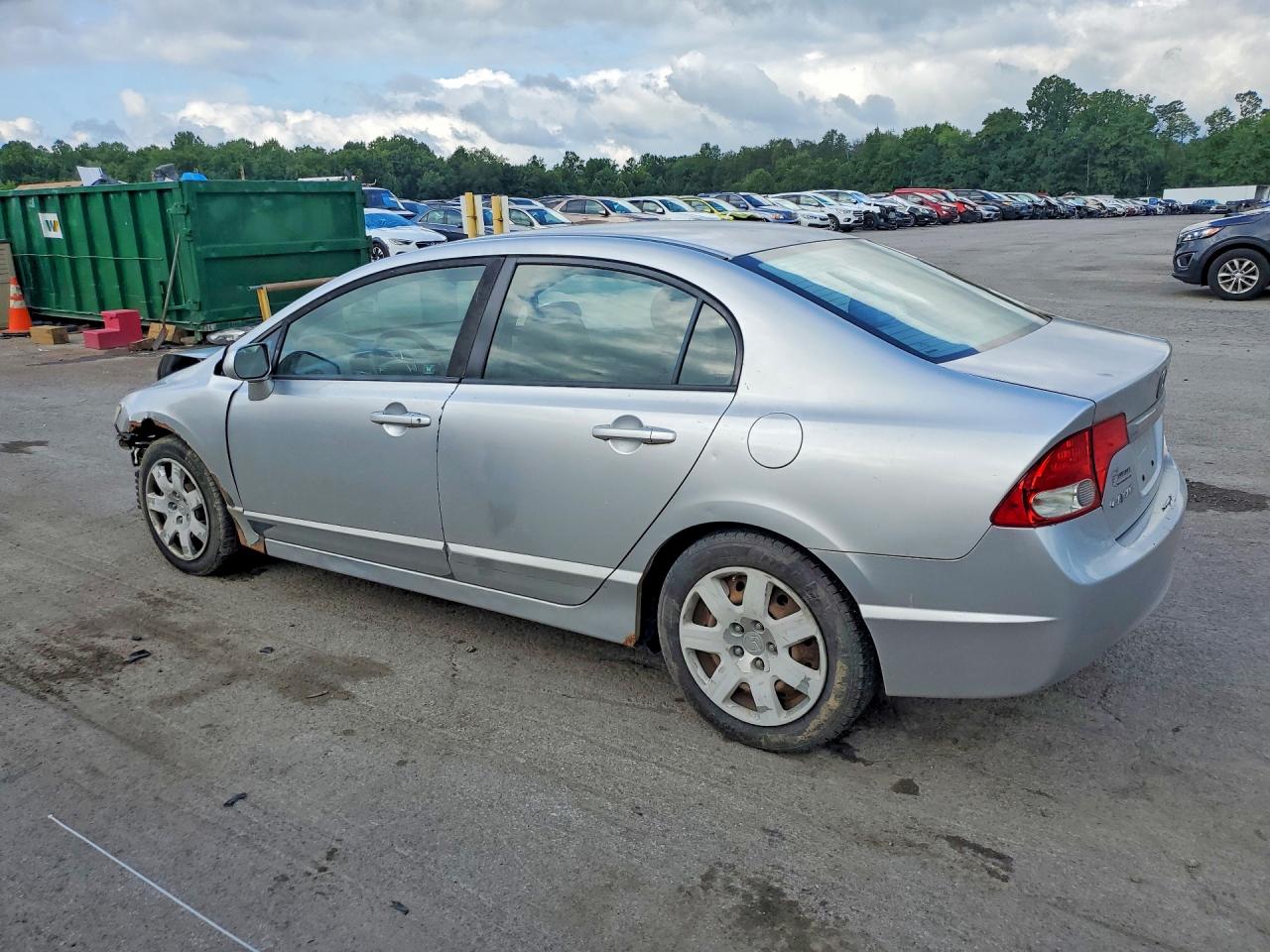 2010 Honda Civic Lx Silver vin: 2HGFA1F53AH324817