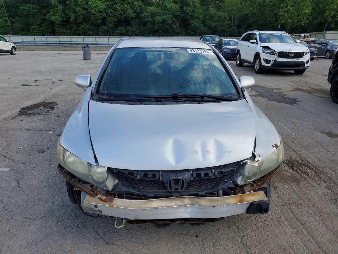 2010 Honda Civic Lx Silver vin: 2HGFA1F53AH324817