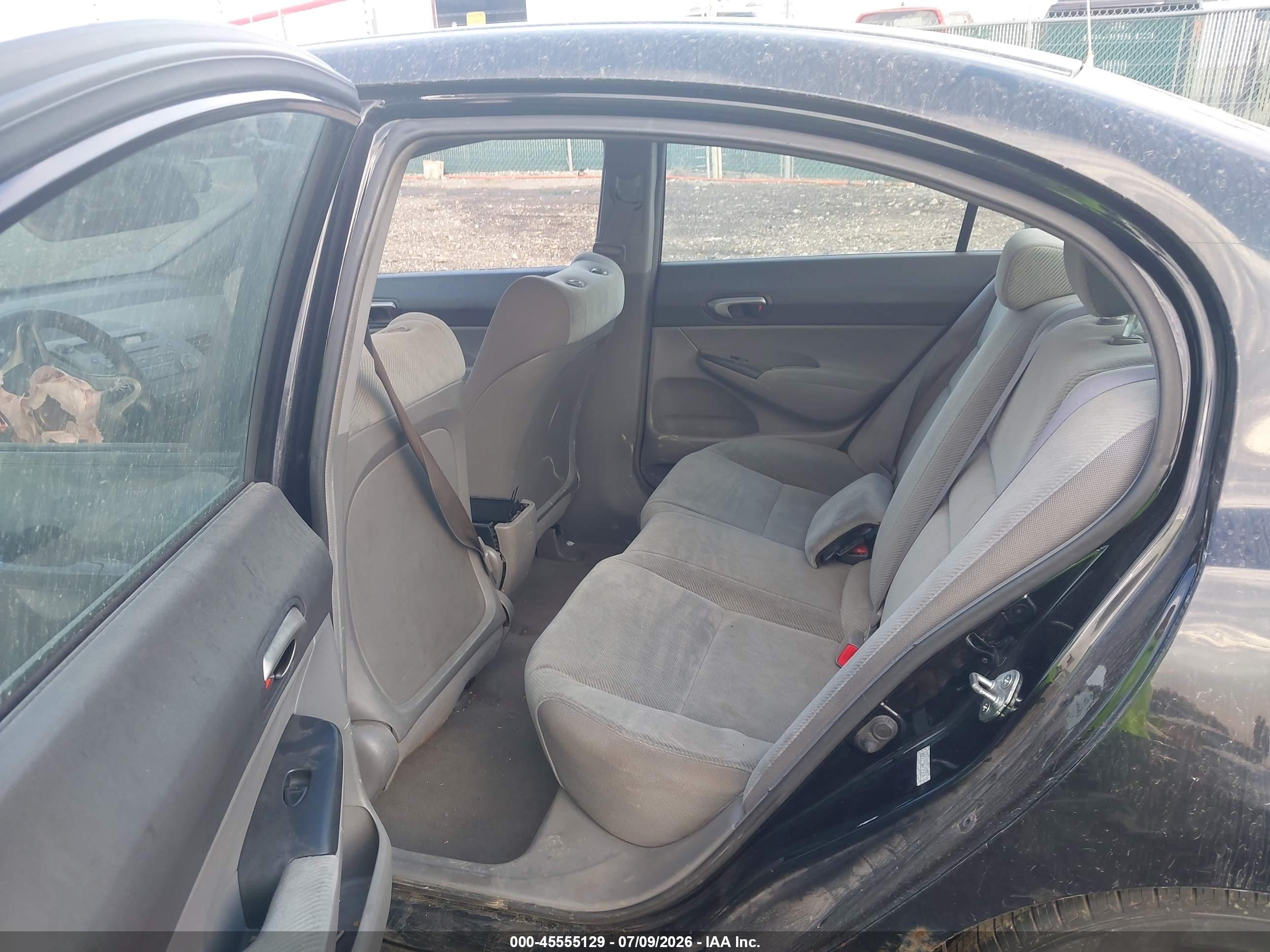 2010 Honda Civic Lx Black vin: 2HGFA1F53AH325031