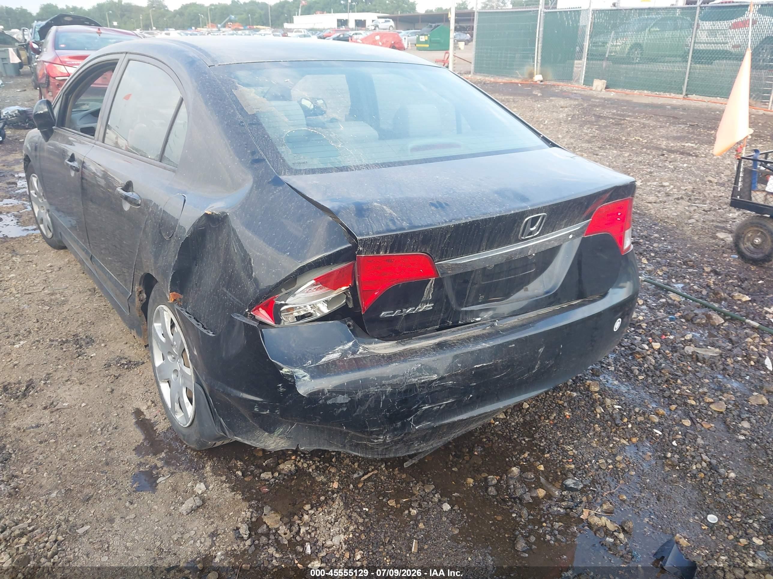 2010 Honda Civic Lx Black vin: 2HGFA1F53AH325031