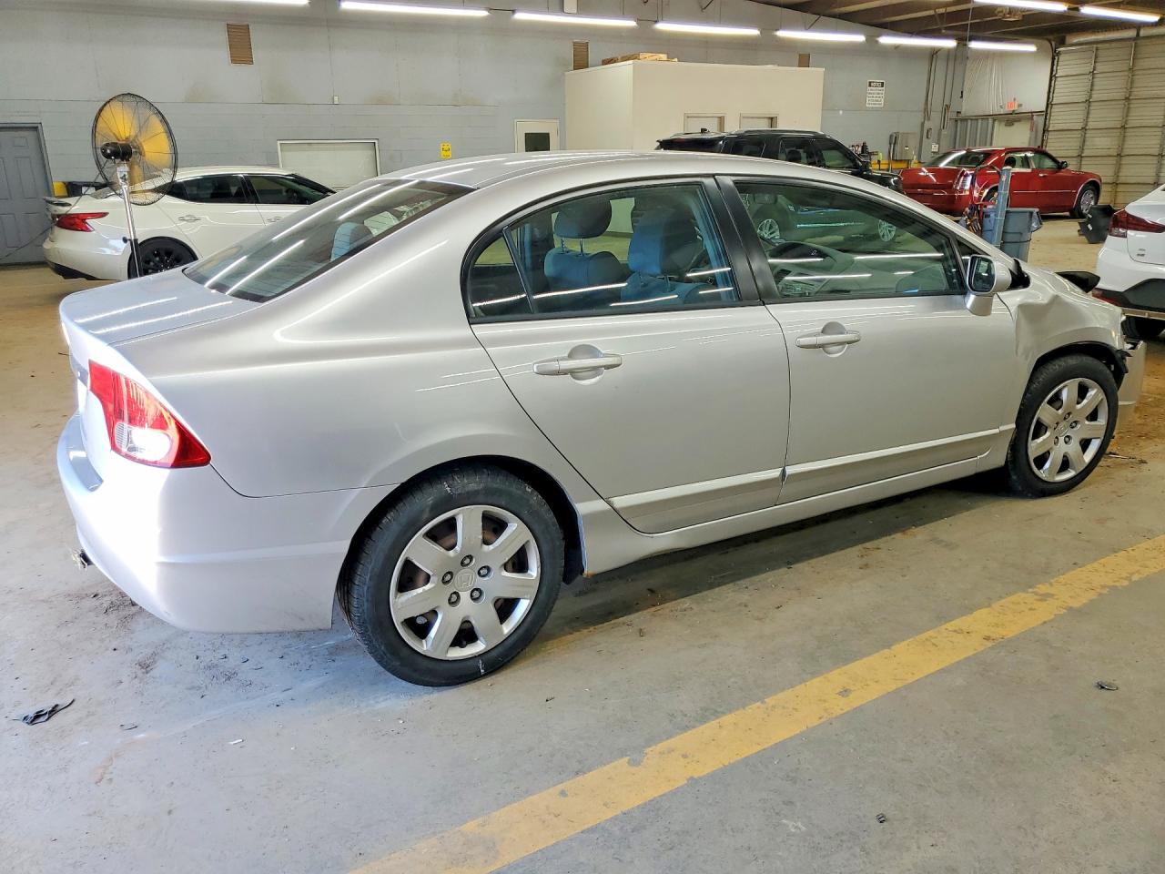 2010 Honda Civic Lx Silver vin: 2HGFA1F53AH329631