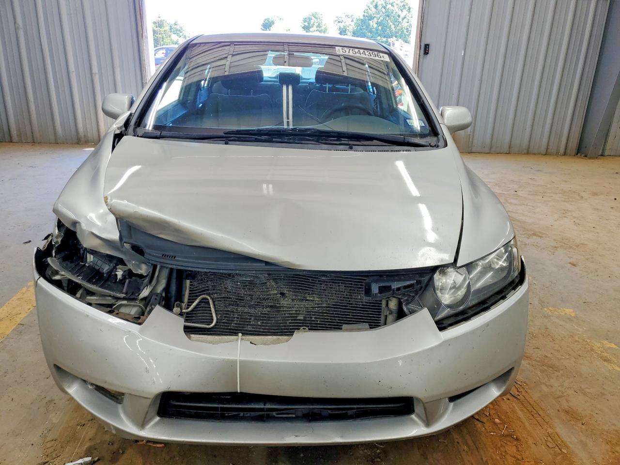 2010 Honda Civic Lx Silver vin: 2HGFA1F53AH329631