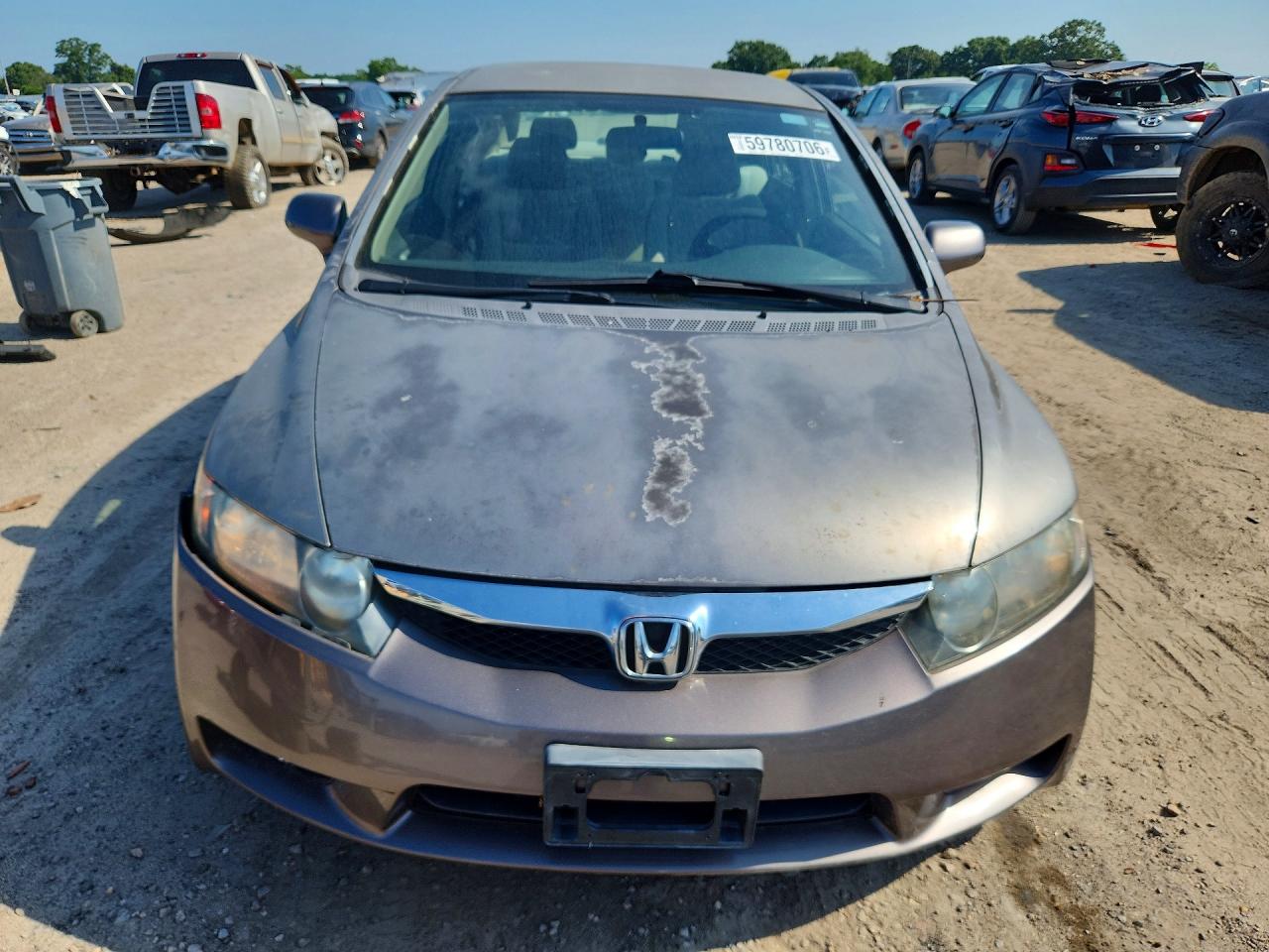 2010 Honda Civic Lx Серый vin: 2HGFA1F53AH521034