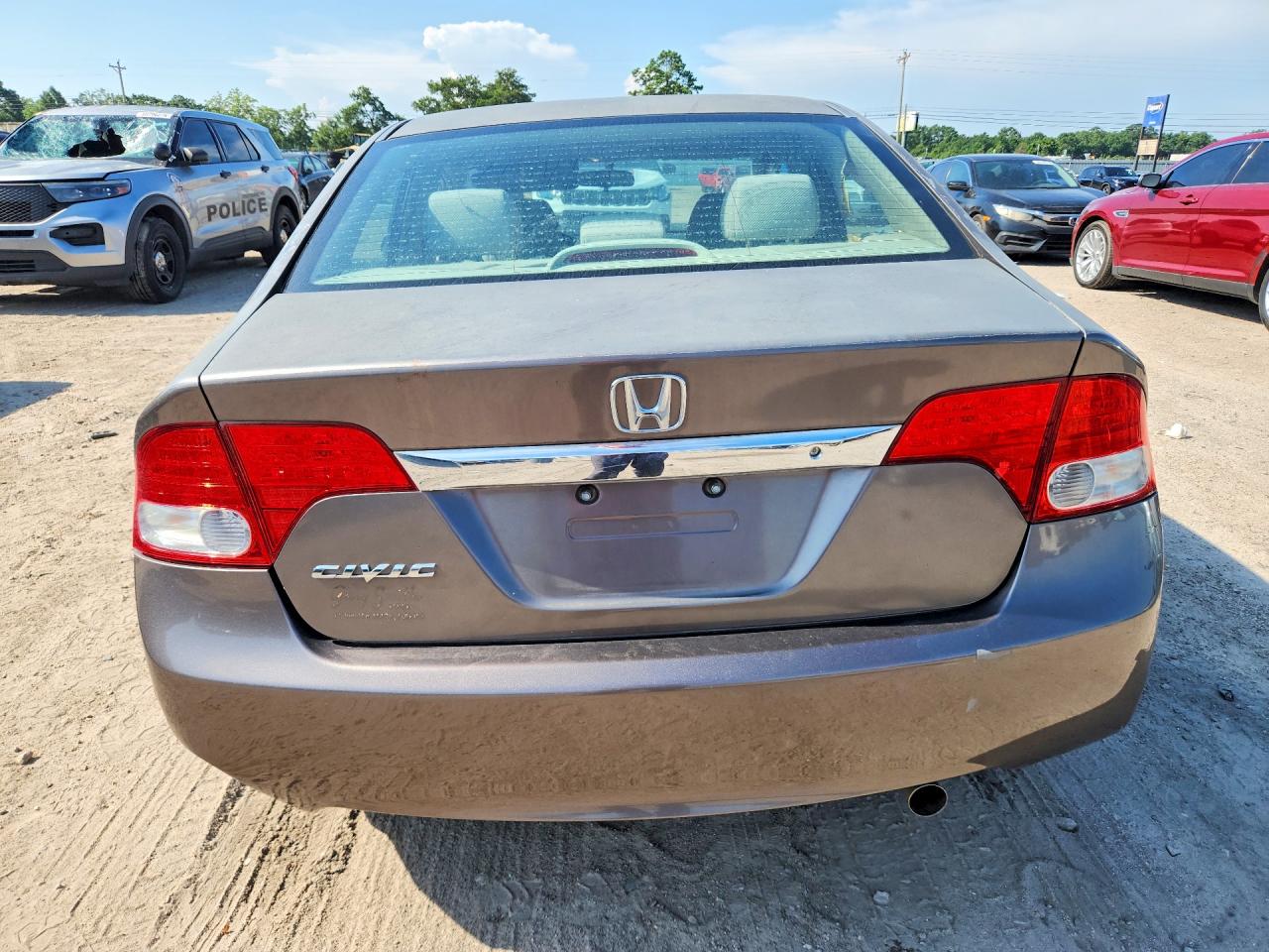 2010 Honda Civic Lx Серый vin: 2HGFA1F53AH521034