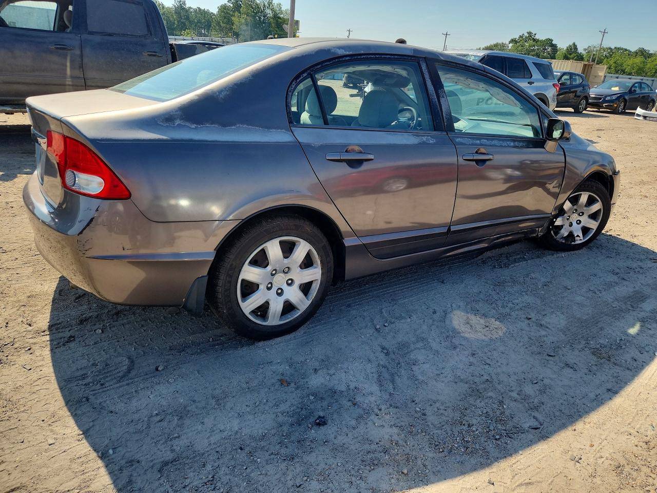 2010 Honda Civic Lx Серый vin: 2HGFA1F53AH521034