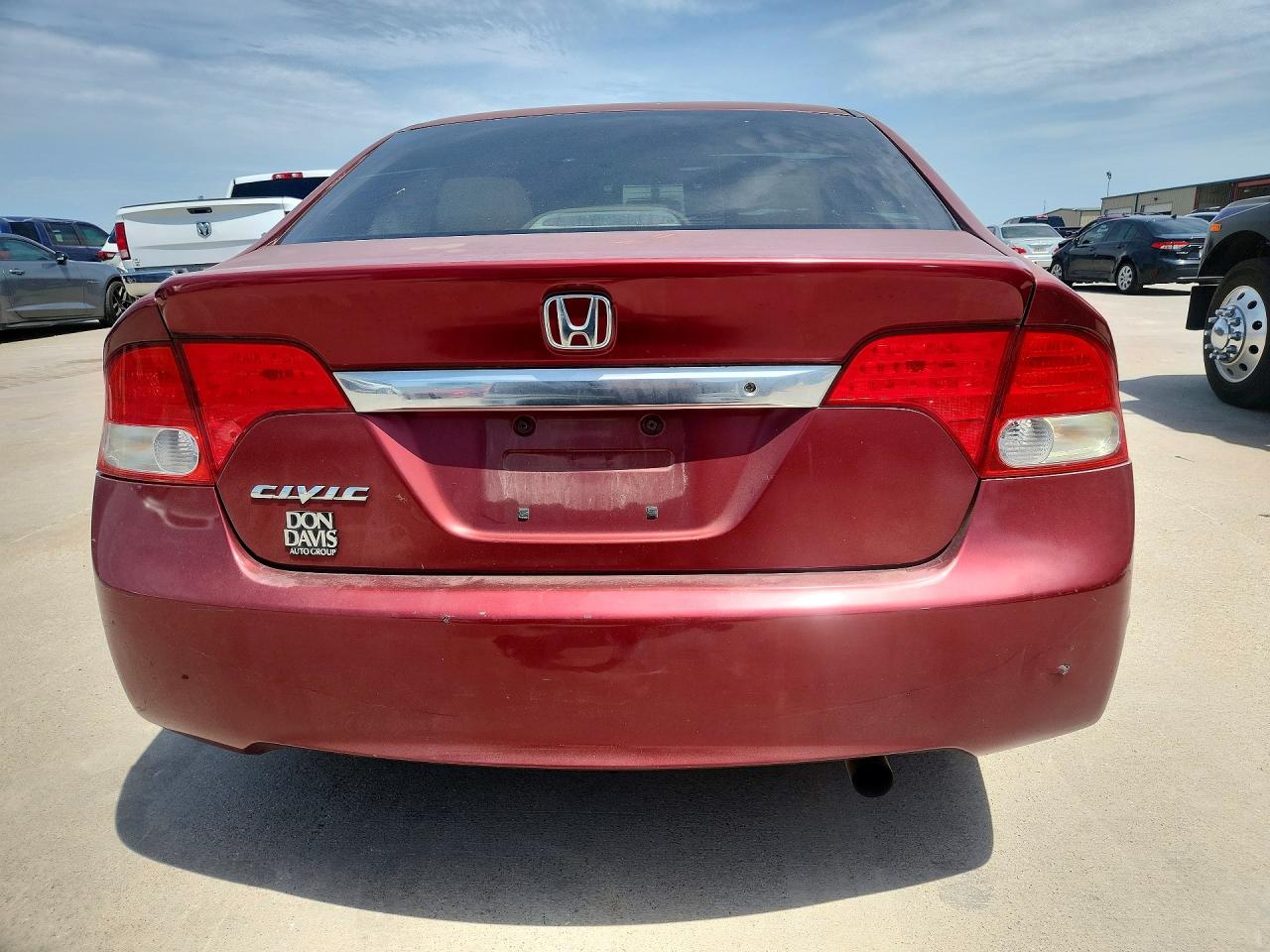 2010 Honda Civic Lx Красный vin: 2HGFA1F53AH538643