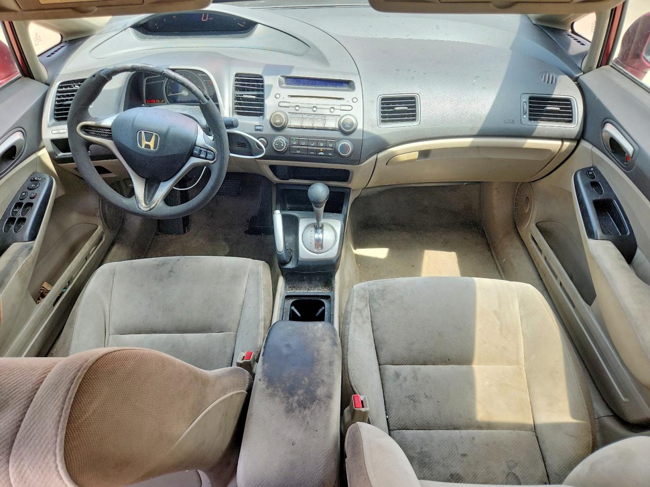 2010 Honda Civic Lx Красный vin: 2HGFA1F53AH538643