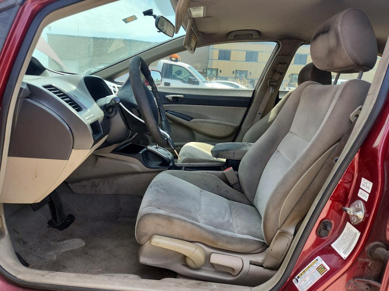 2010 Honda Civic Lx Красный vin: 2HGFA1F53AH538643