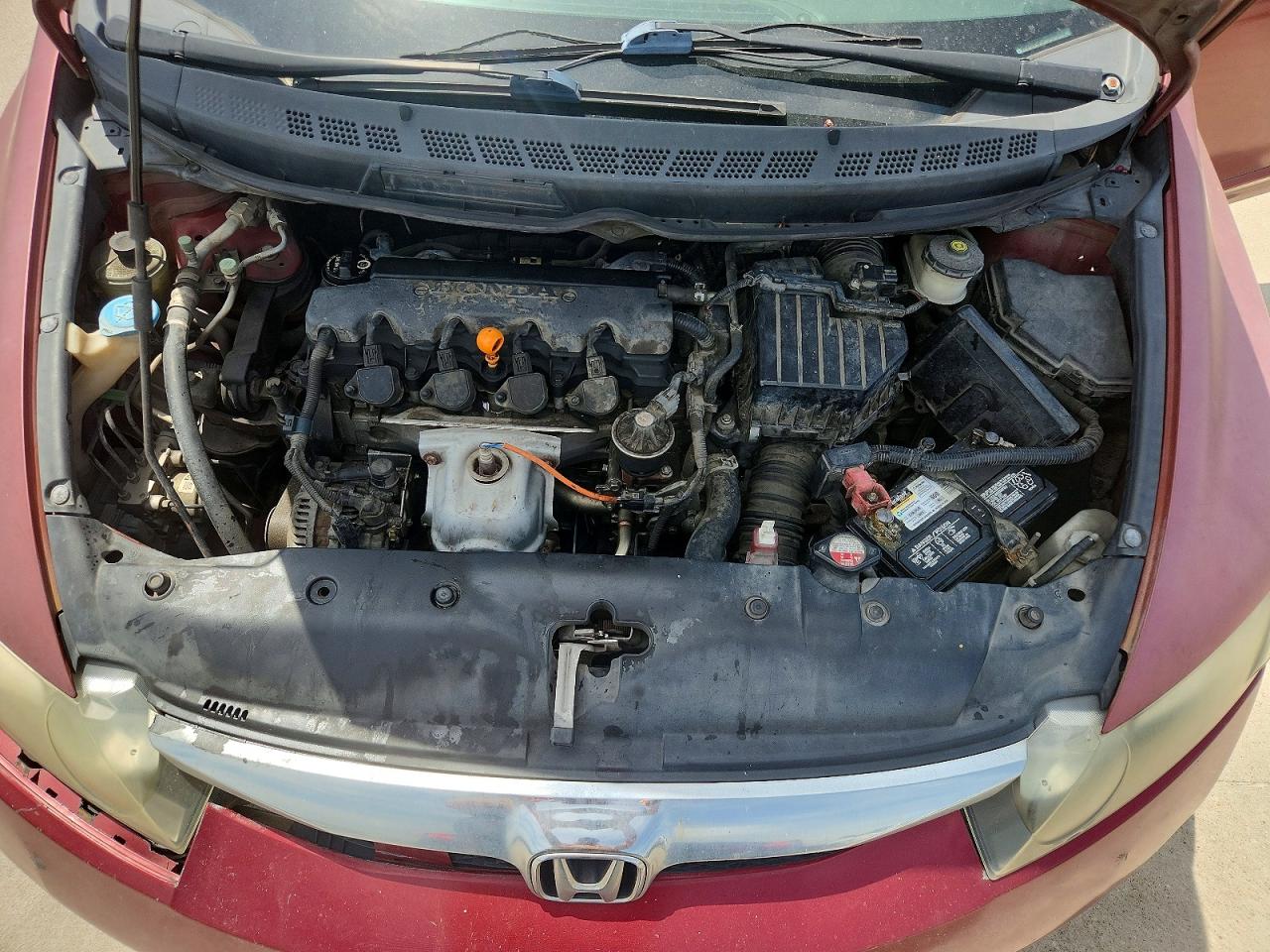 2010 Honda Civic Lx Красный vin: 2HGFA1F53AH538643