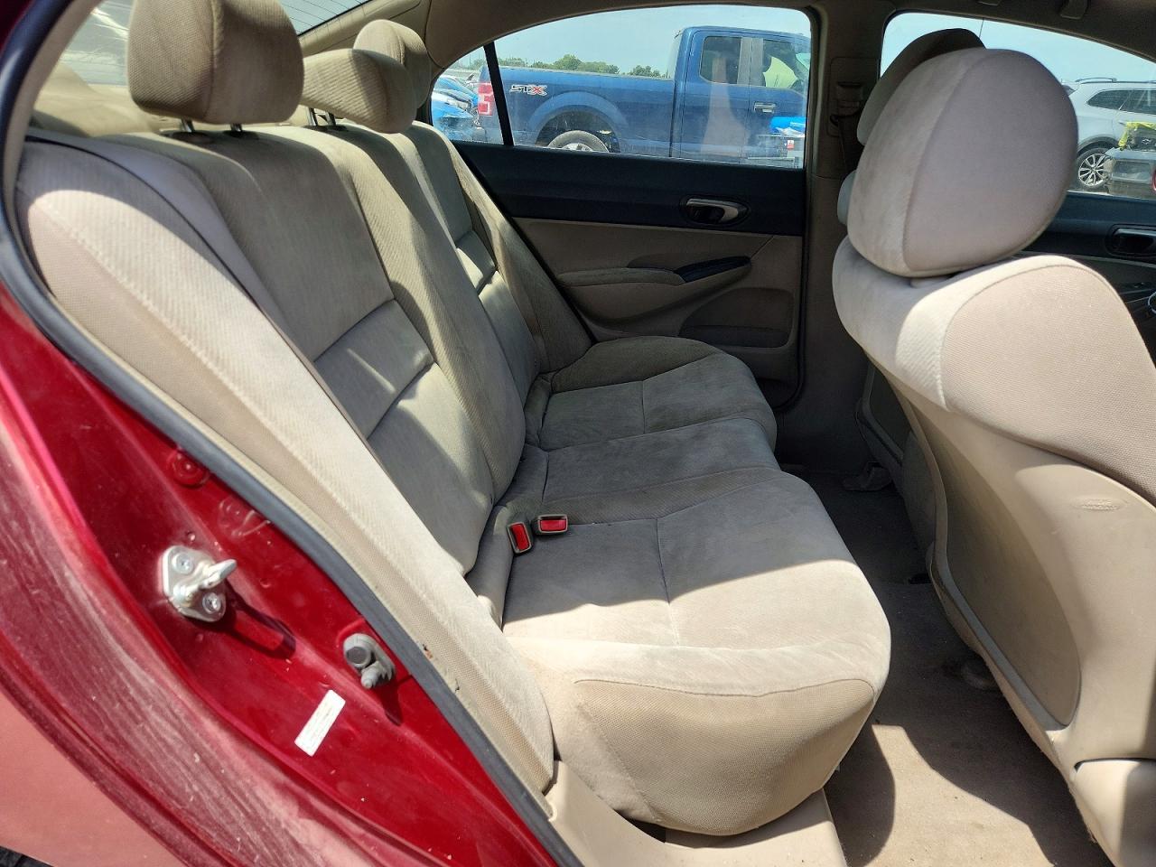 2010 Honda Civic Lx Красный vin: 2HGFA1F53AH538643
