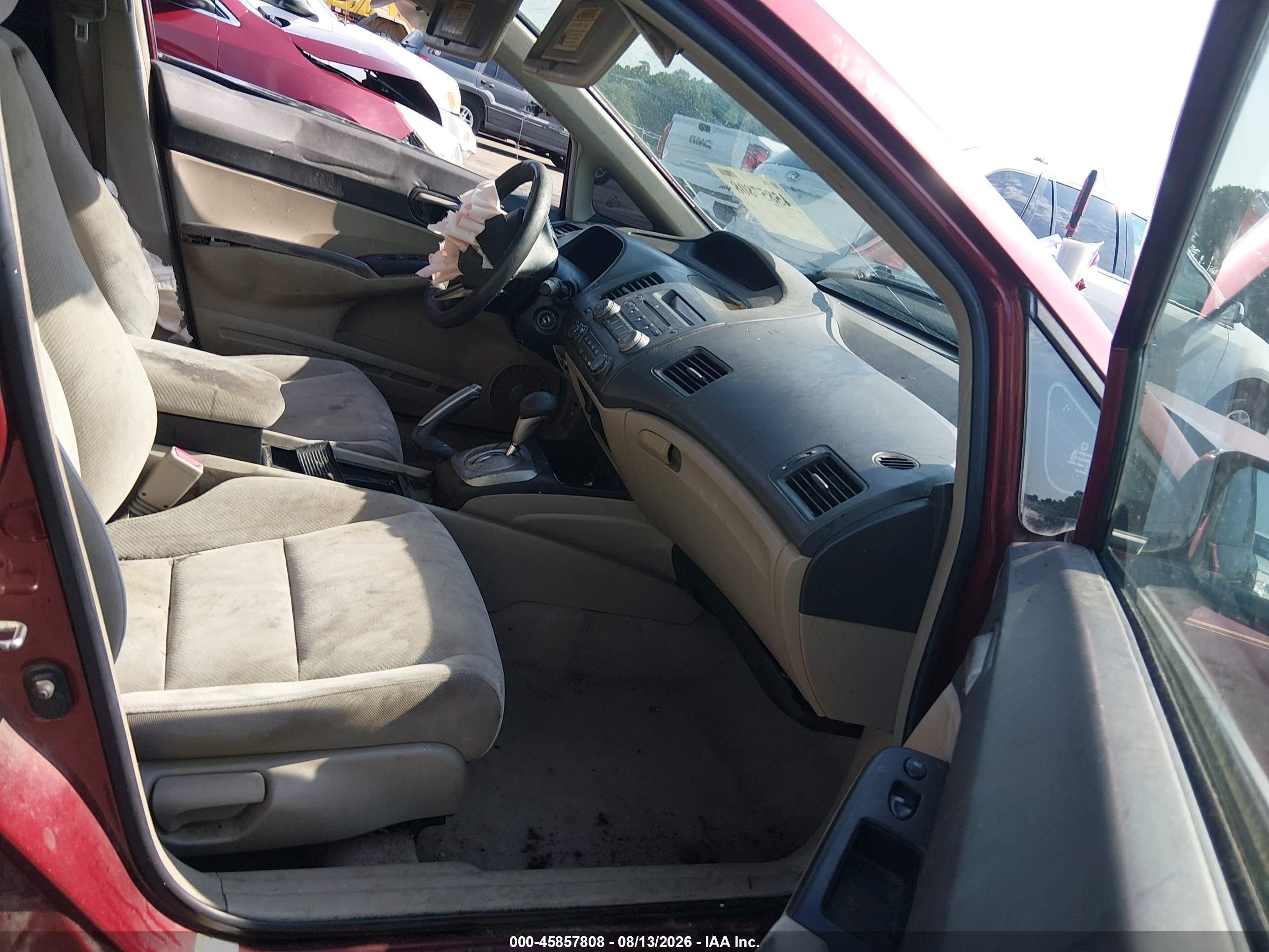 2010 Honda Civic Lx Красный vin: 2HGFA1F53AH543664