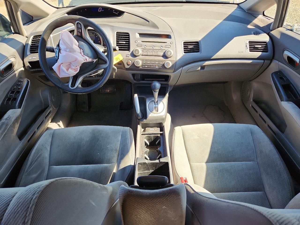 2010 Honda Civic Lx Gray vin: 2HGFA1F53AH553532