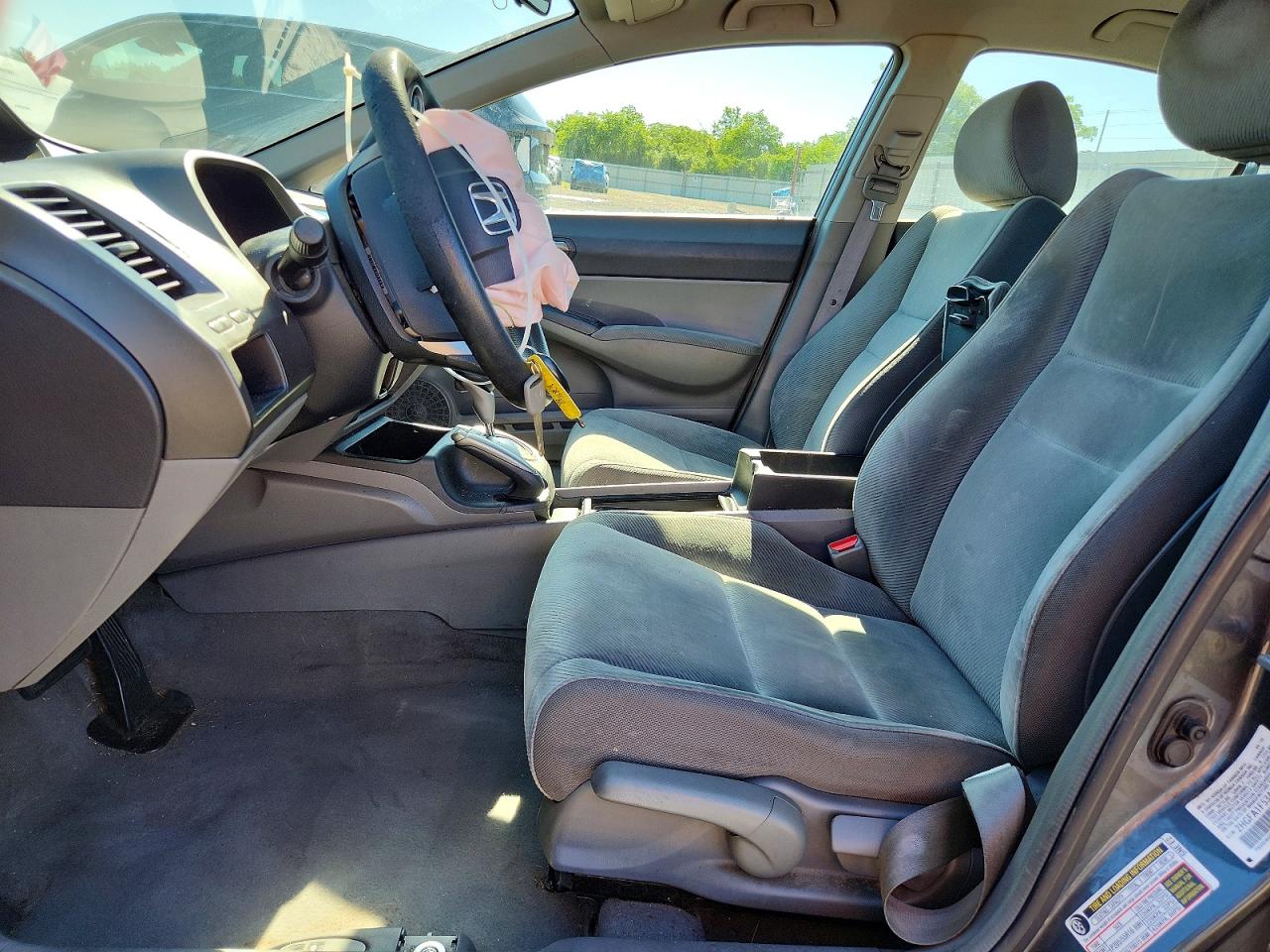 2010 Honda Civic Lx Gray vin: 2HGFA1F53AH553532