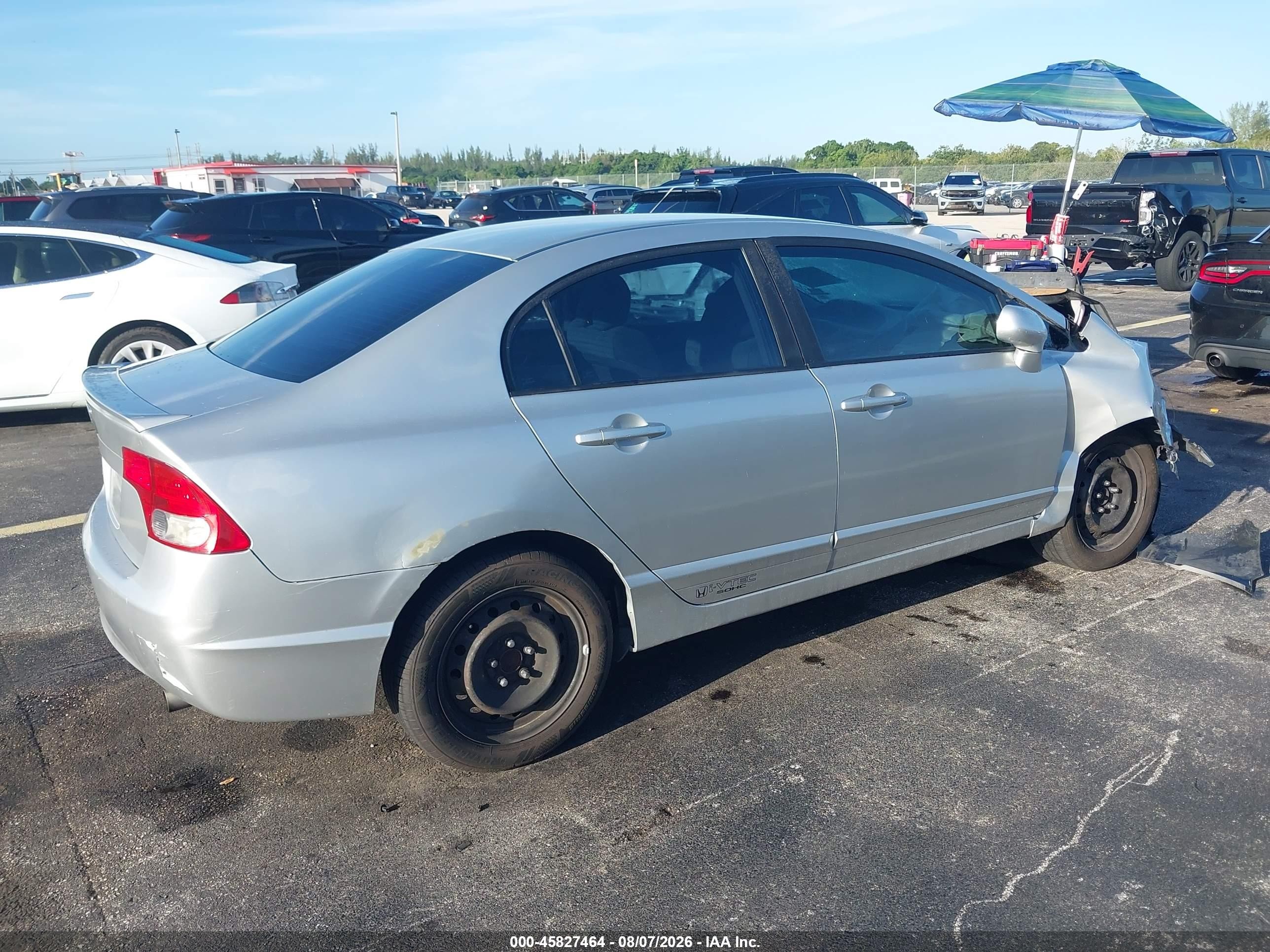 2010 Honda Civic Lx Серебряный vin: 2HGFA1F53AH564465