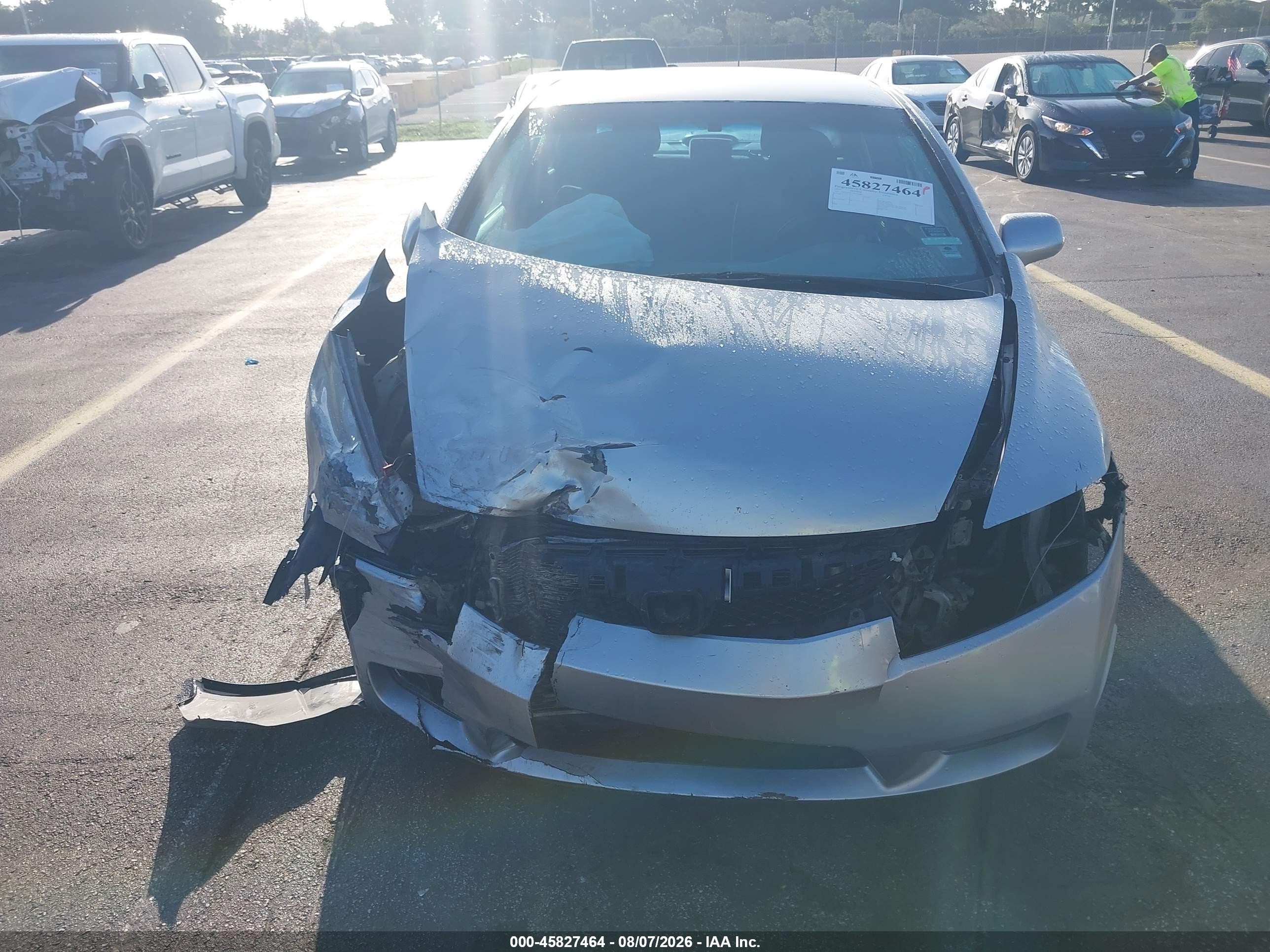2010 Honda Civic Lx Серебряный vin: 2HGFA1F53AH564465