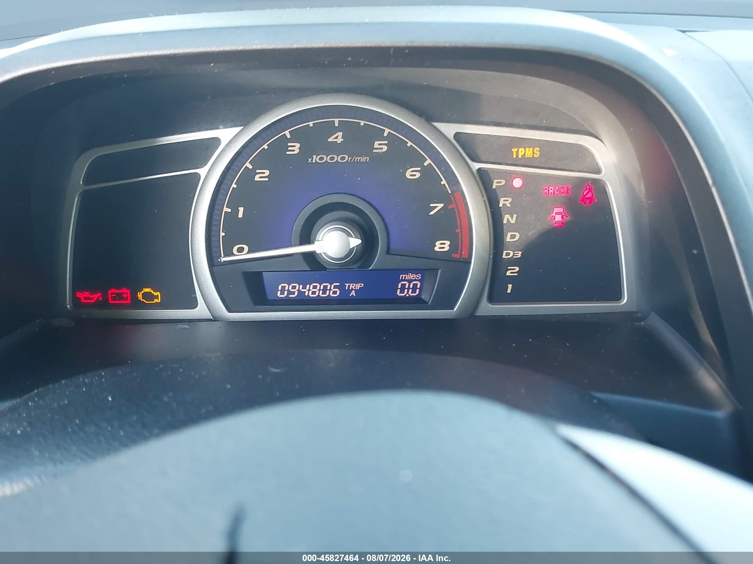 2010 Honda Civic Lx Серебряный vin: 2HGFA1F53AH564465