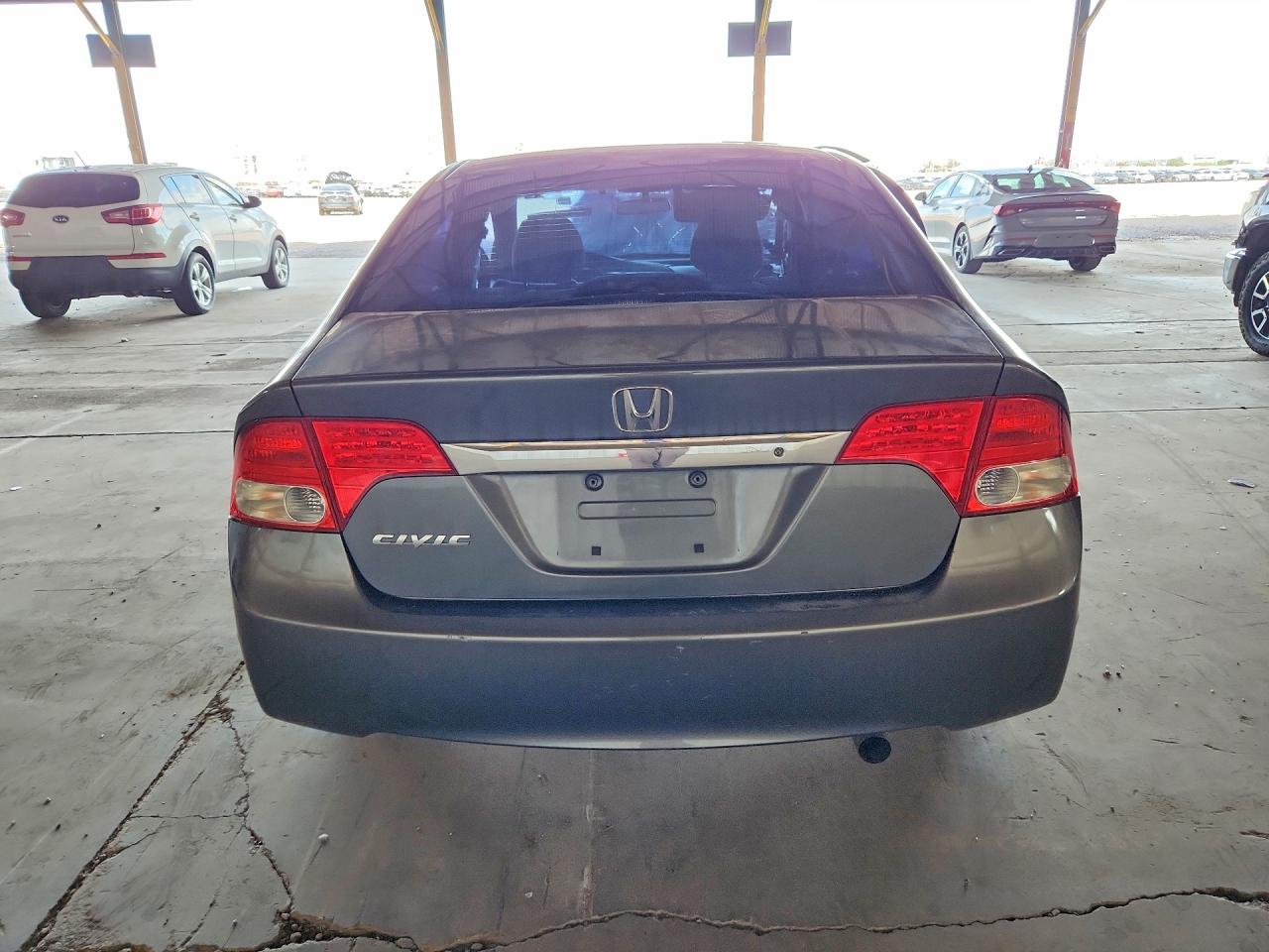 2010 Honda Civic Lx Gray vin: 2HGFA1F53AH565339