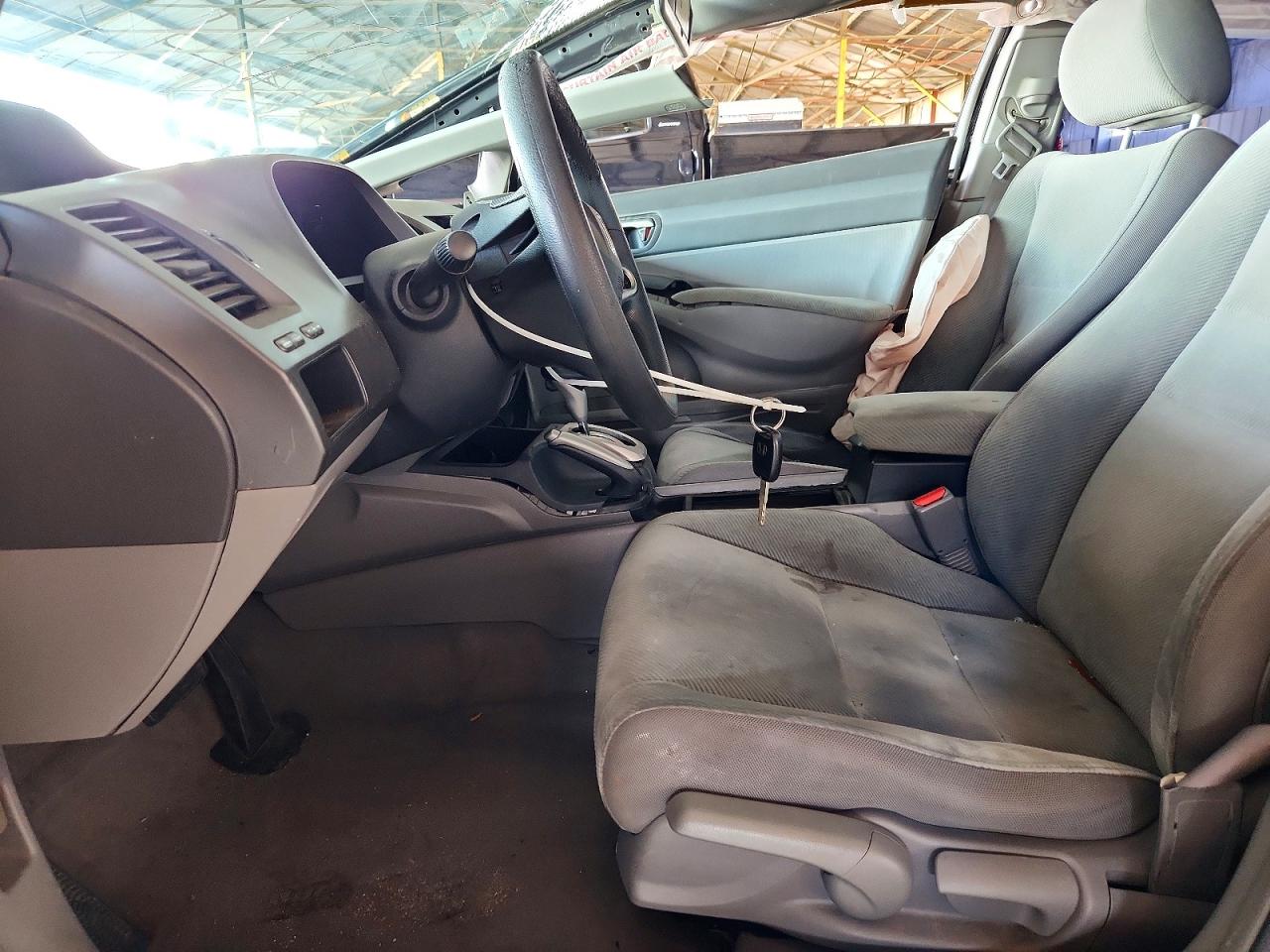 2010 Honda Civic Lx Gray vin: 2HGFA1F53AH565339