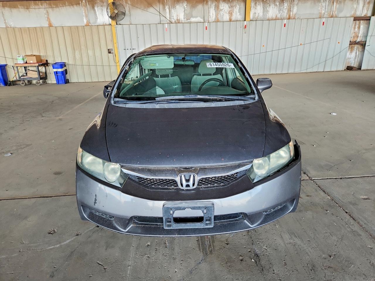 2010 Honda Civic Lx Gray vin: 2HGFA1F53AH565339