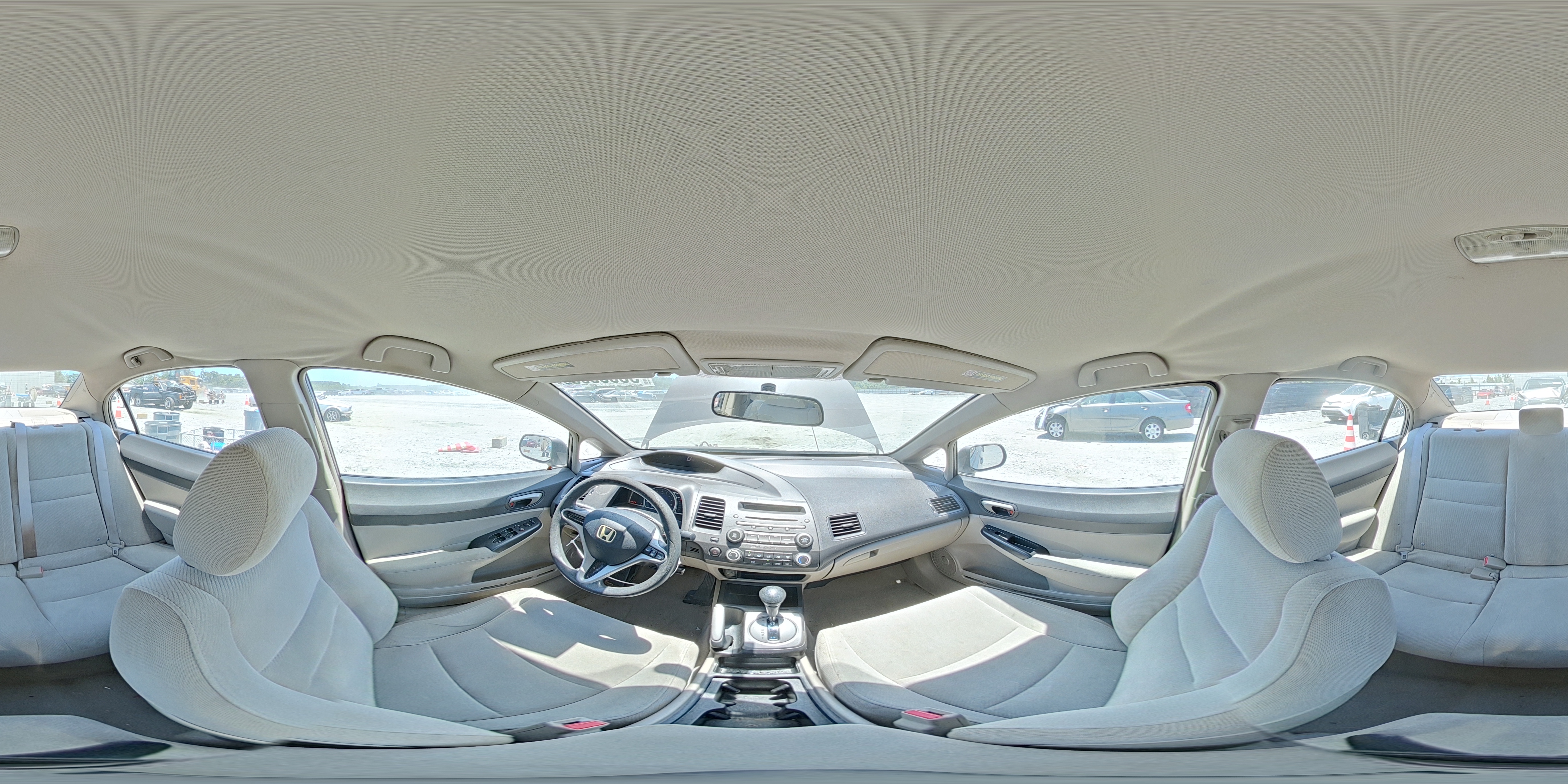 2010 Honda Civic Lx Серый vin: 2HGFA1F53AH572274