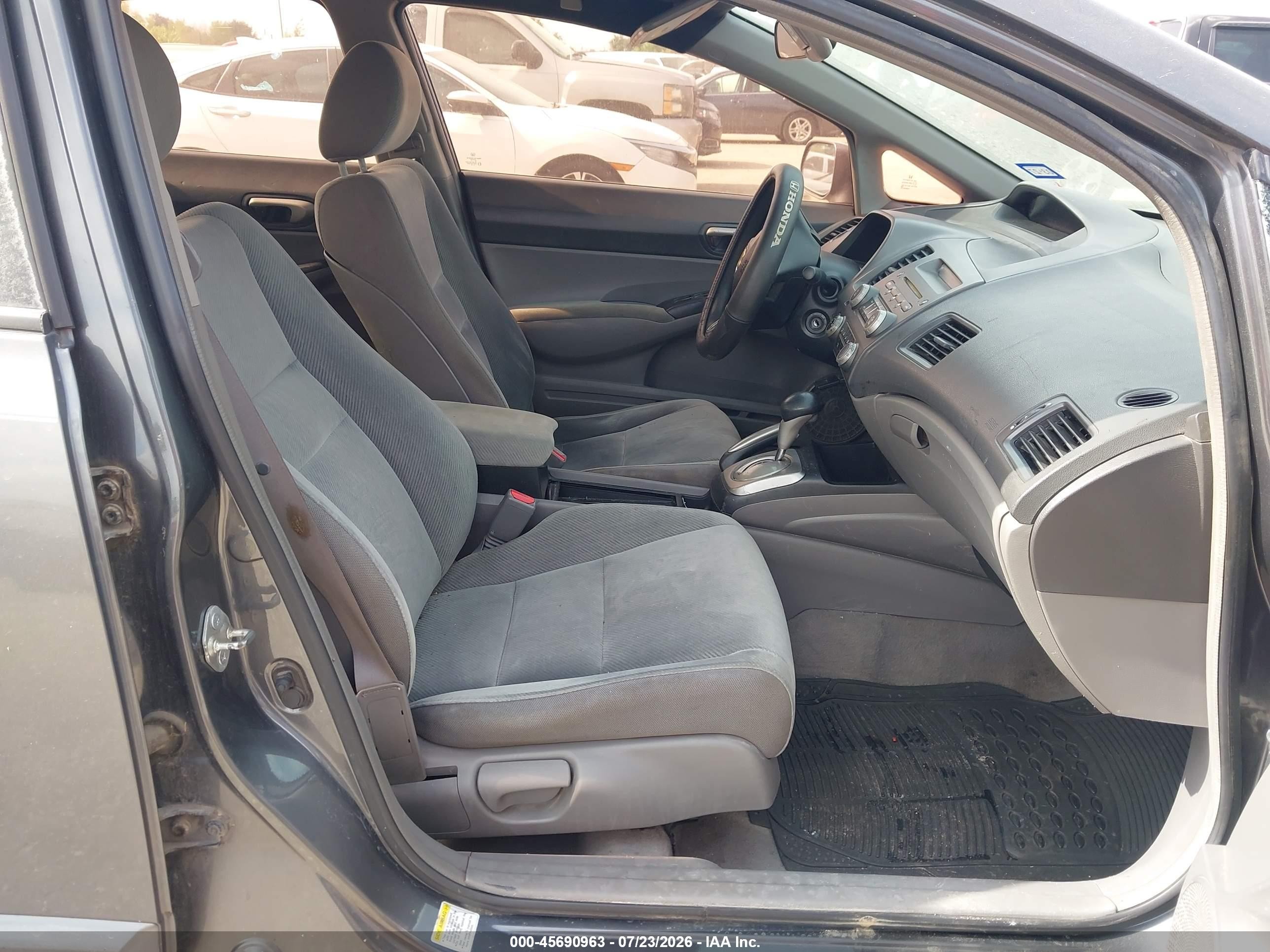 2010 Honda Civic Lx Beige vin: 2HGFA1F53AH575434