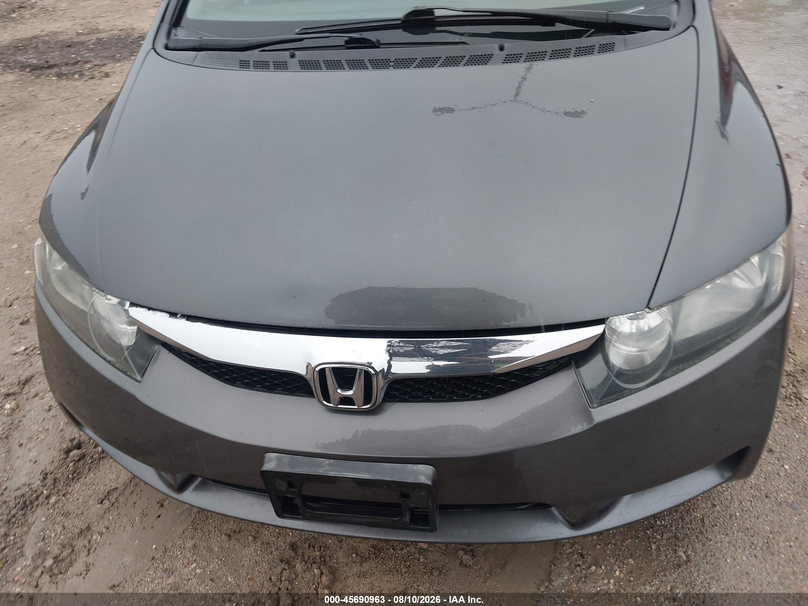 2010 Honda Civic Lx Beige vin: 2HGFA1F53AH575434