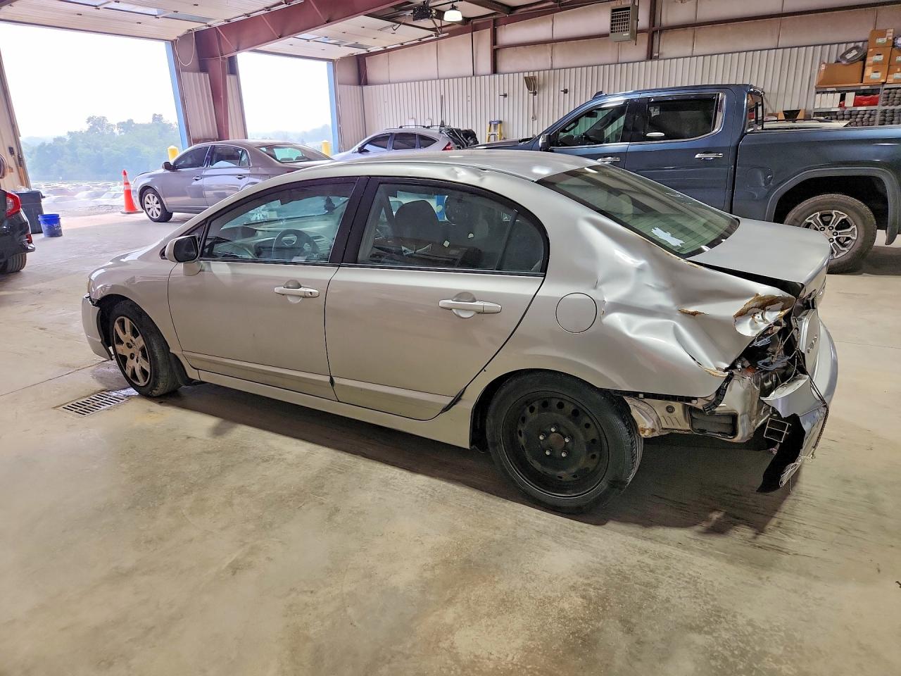2010 Honda Civic Lx Silver vin: 2HGFA1F53AH575711