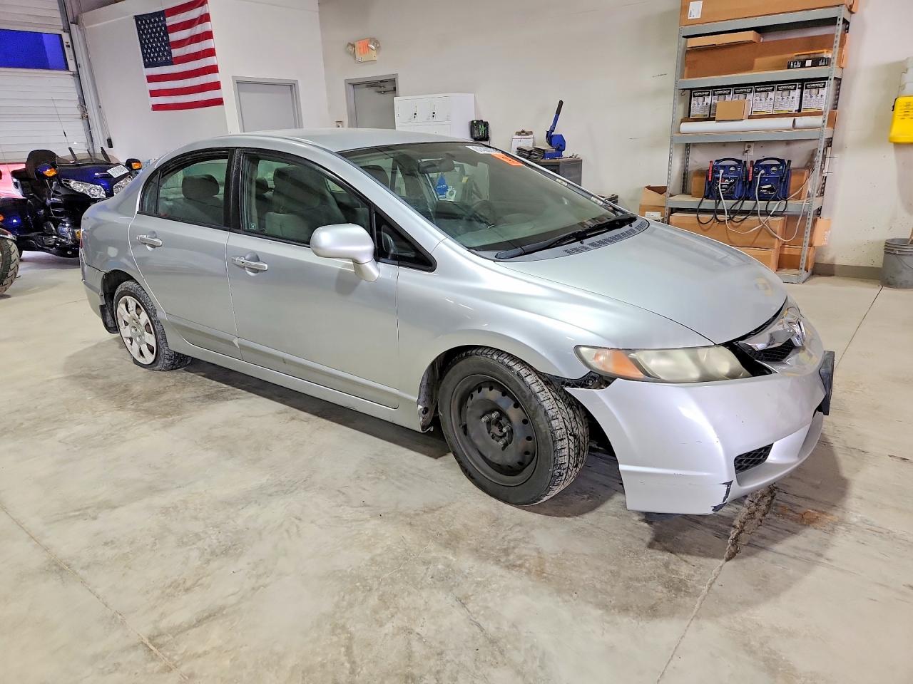 2010 Honda Civic Lx Silver vin: 2HGFA1F53AH575711