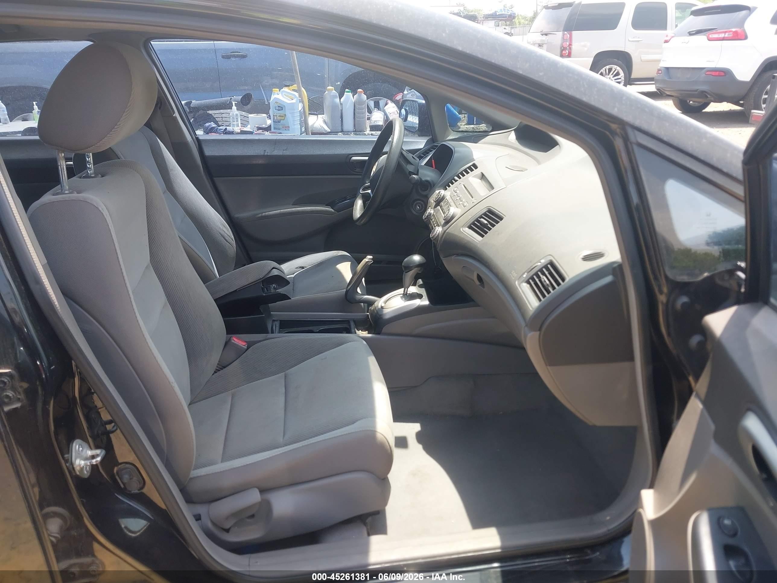 2010 Honda Civic Lx Black vin: 2HGFA1F53AH576034