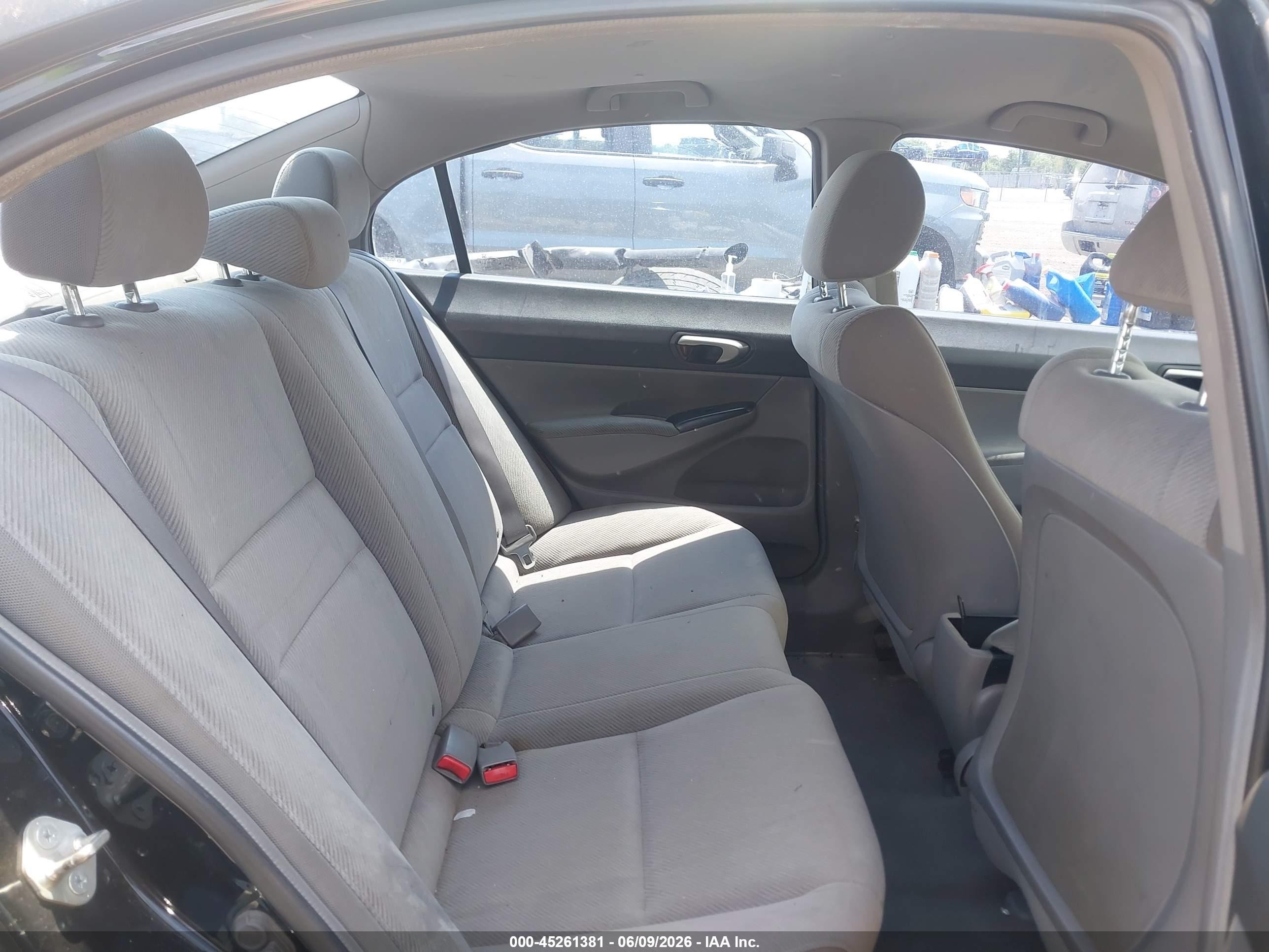 2010 Honda Civic Lx Black vin: 2HGFA1F53AH576034