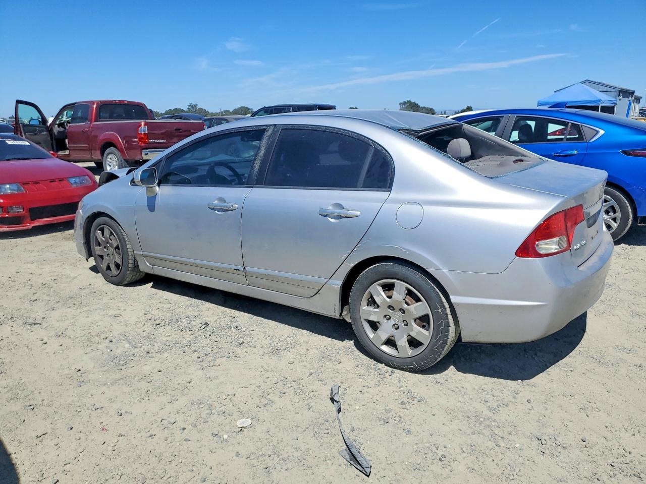 2010 Honda Civic Lx Серебряный vin: 2HGFA1F53AH586109