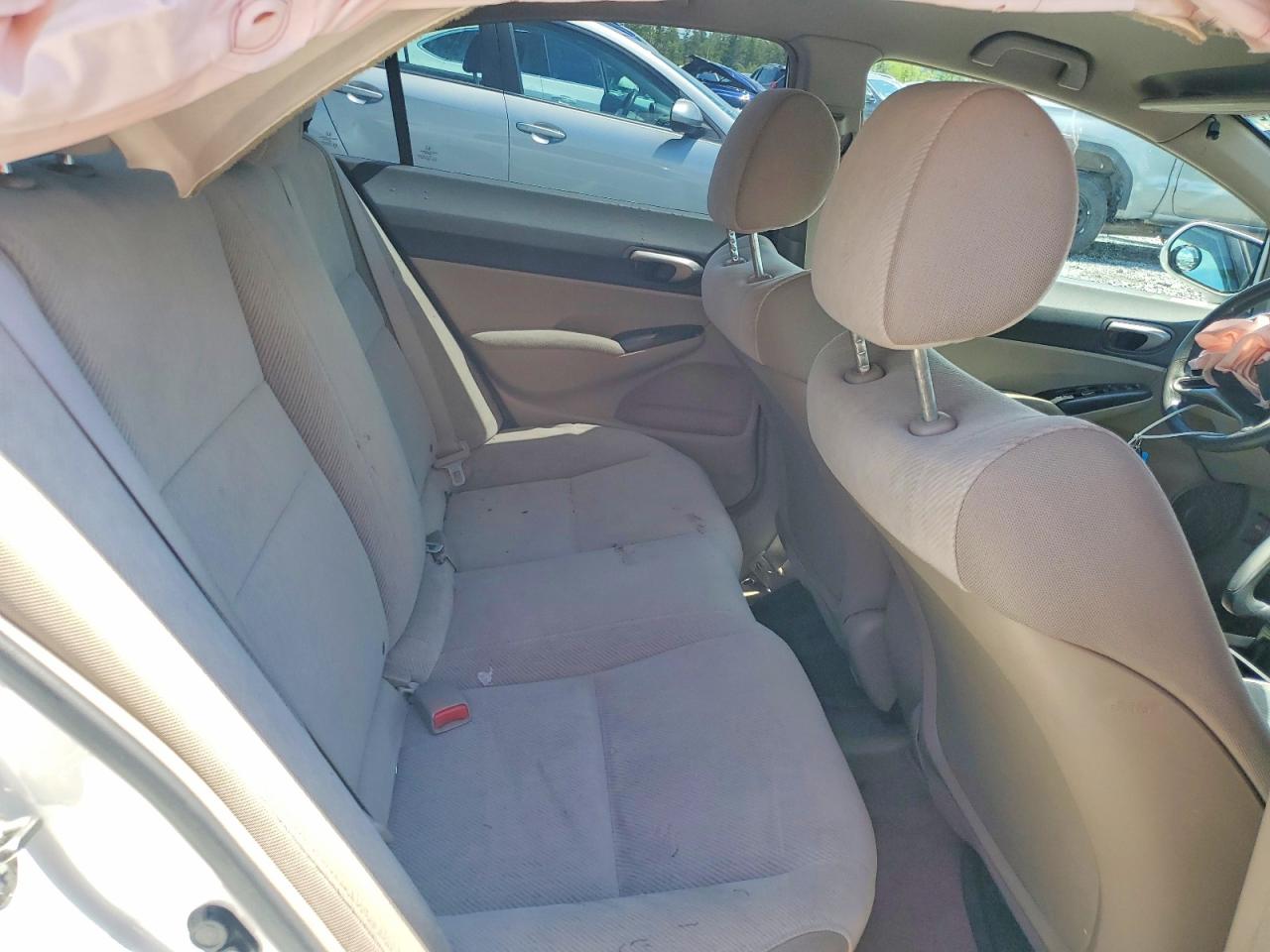 2011 Honda Civic Lx White vin: 2HGFA1F53BH309929