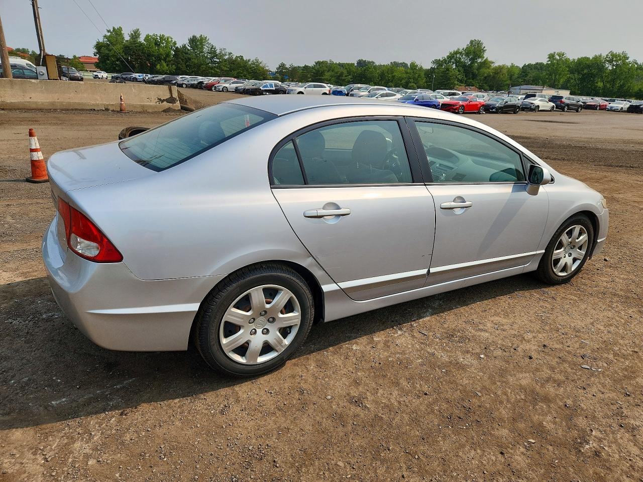2011 Honda Civic Lx Silver vin: 2HGFA1F53BH504784