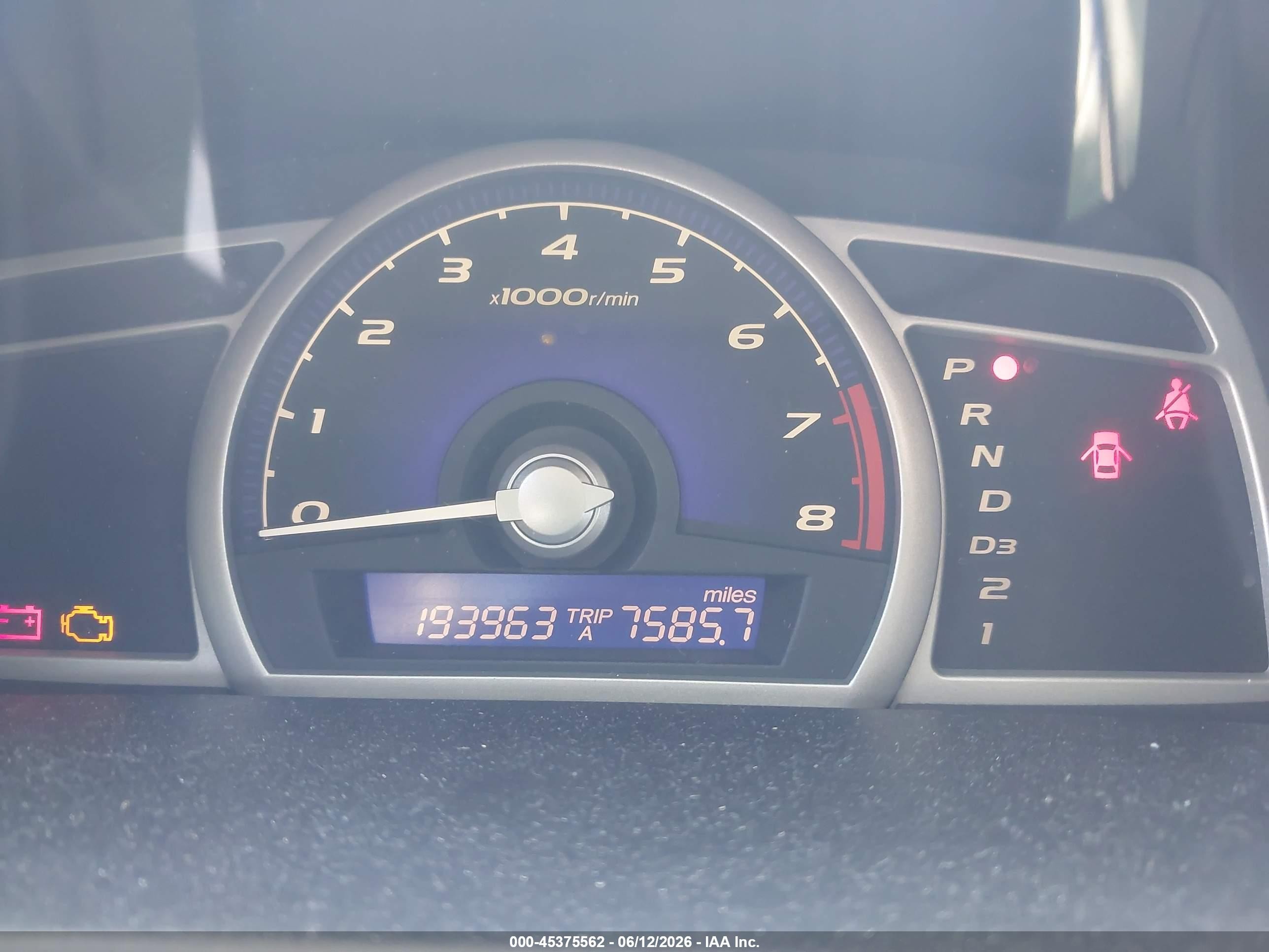 2011 Honda Civic Lx Blue vin: 2HGFA1F53BH506695
