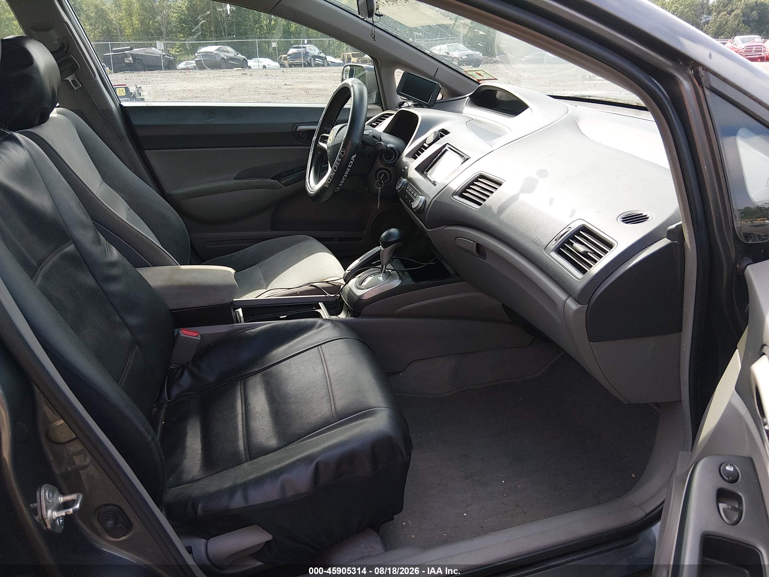 2011 Honda Civic Lx Gray vin: 2HGFA1F53BH516613