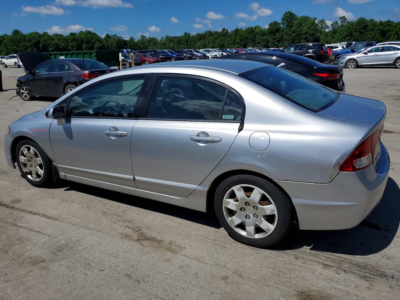 2011 Honda Civic Lx Silver vin: 2HGFA1F53BH521794
