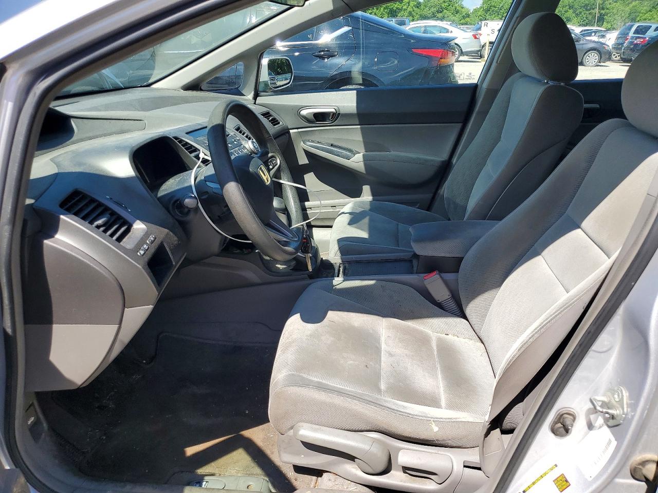 2011 Honda Civic Lx Silver vin: 2HGFA1F53BH521794