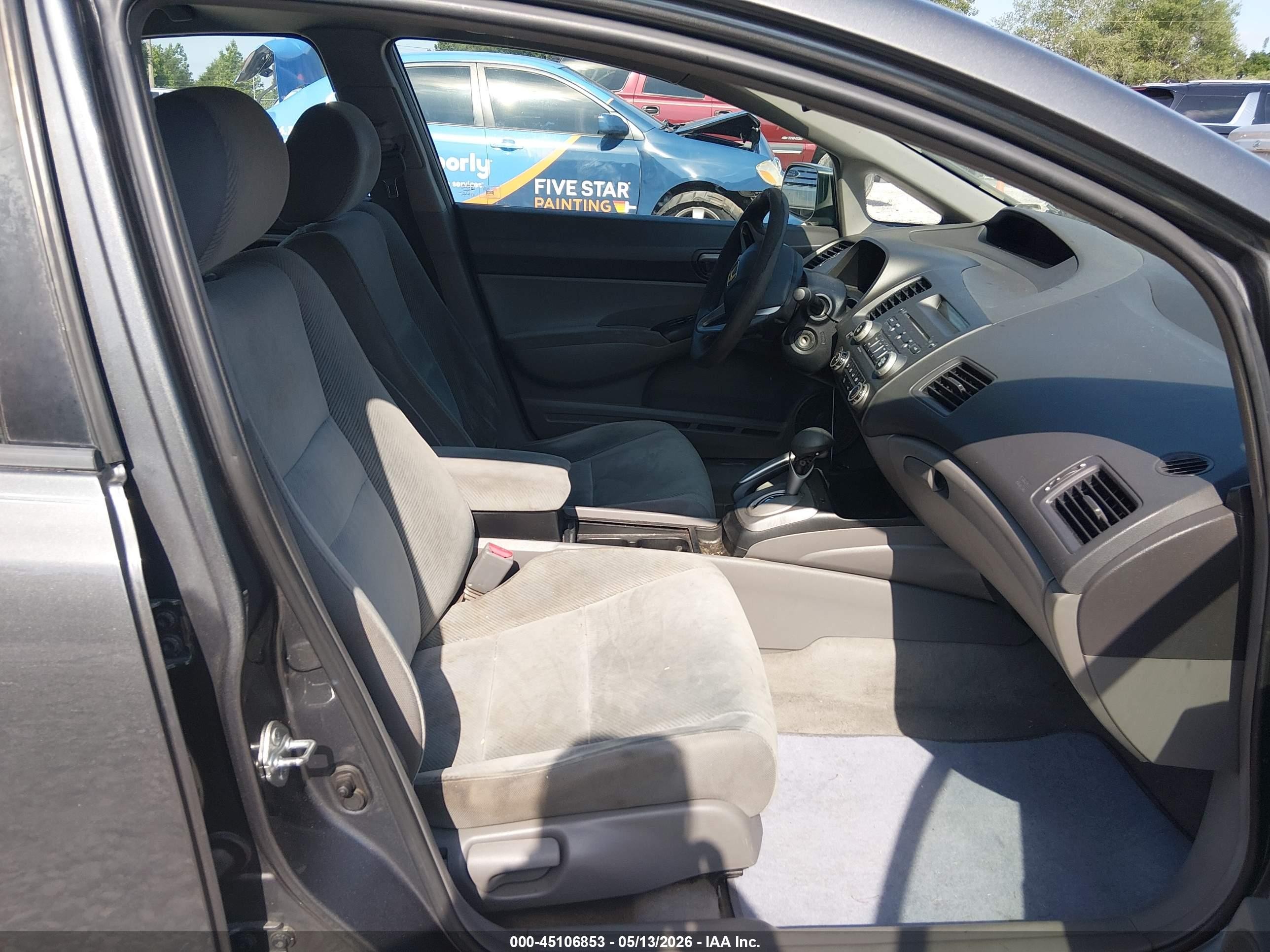2011 Honda Civic Lx Gray vin: 2HGFA1F53BH531631